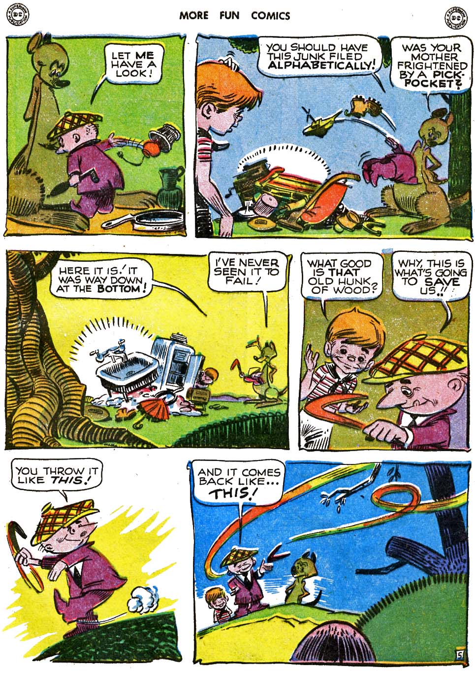 Read online More Fun Comics comic -  Issue #124 - 7