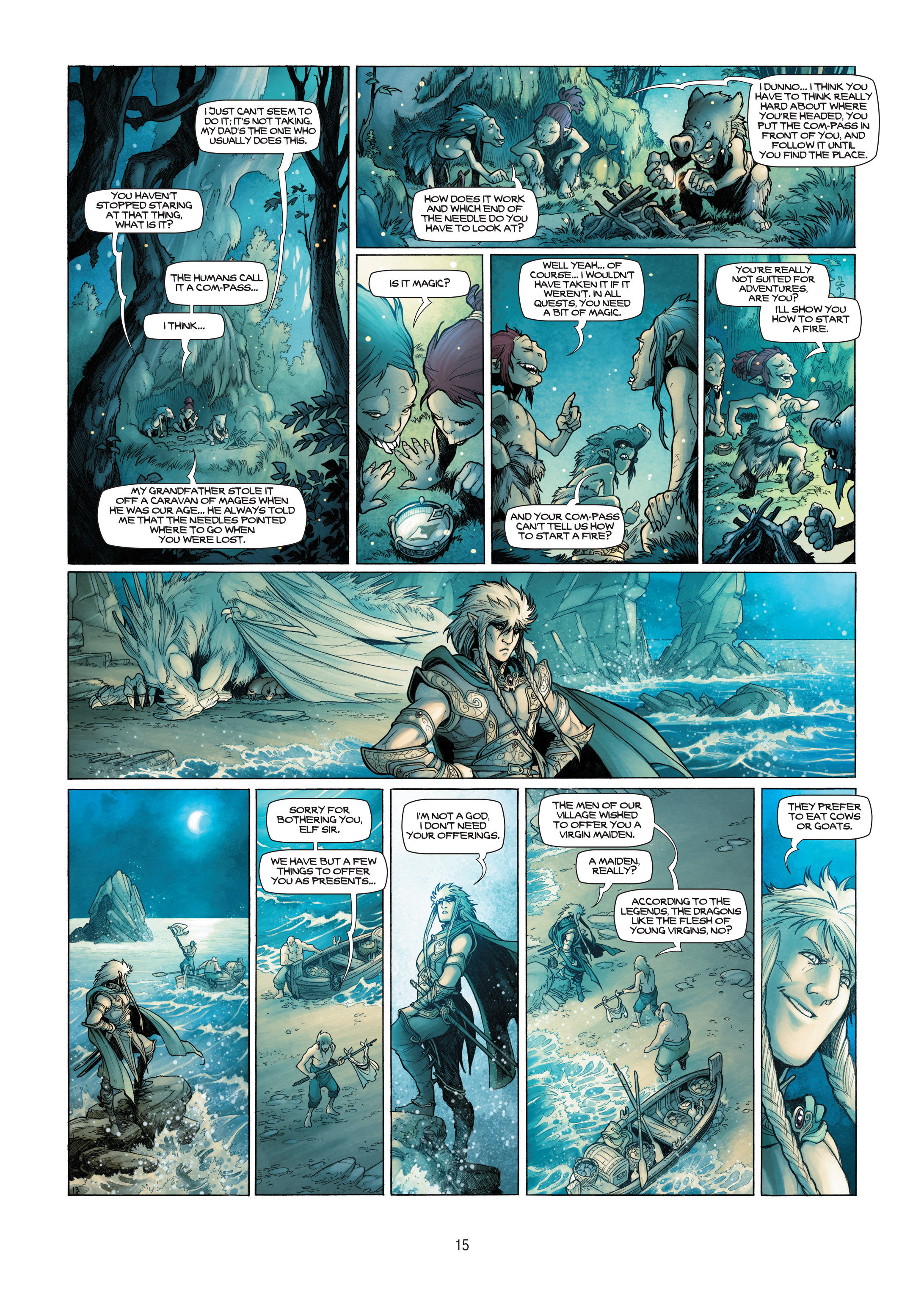 Read online Elves comic -  Issue #8 - 15