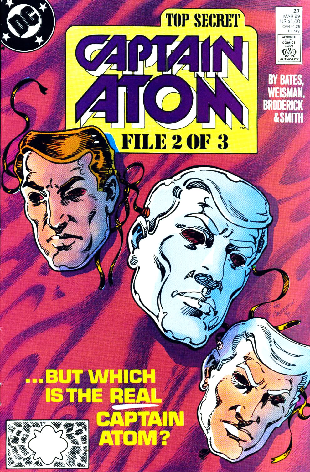 Read online Captain Atom (1987) comic -  Issue #27 - 1