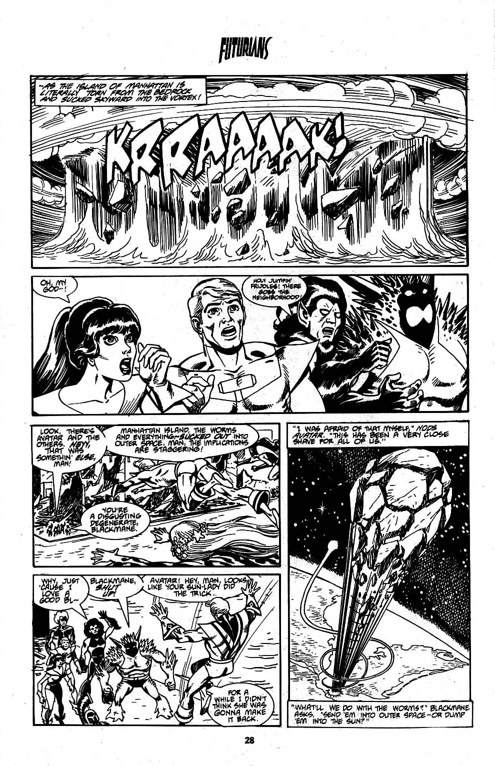 Read online Futurians comic -  Issue # Full - 28