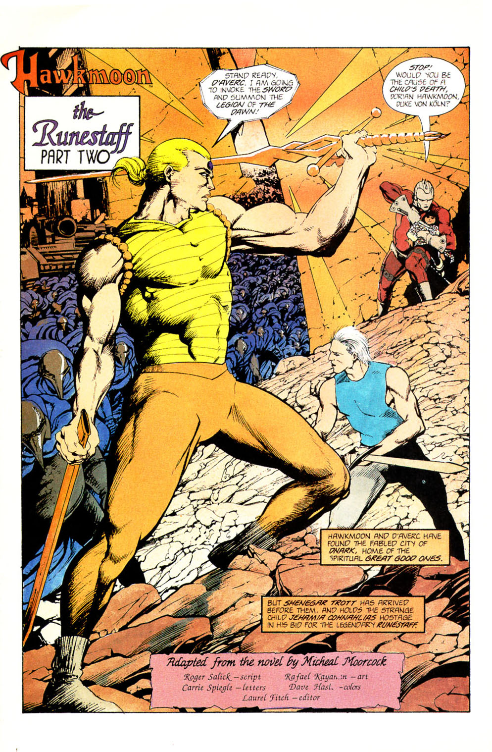 Read online Hawkmoon: The Runestaff comic -  Issue #2 - 3