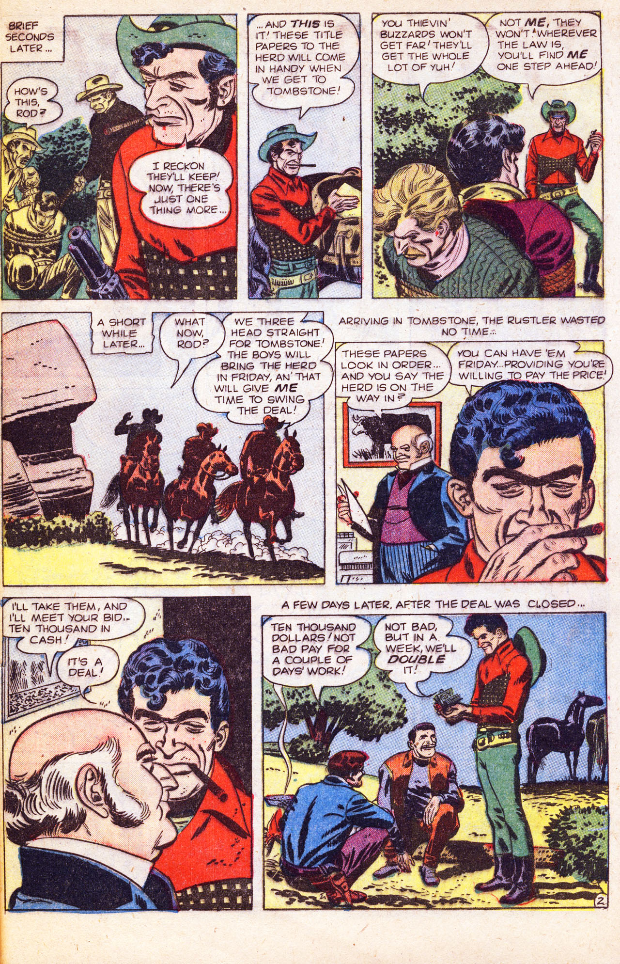 Read online Gunsmoke Western comic -  Issue #38 - 30