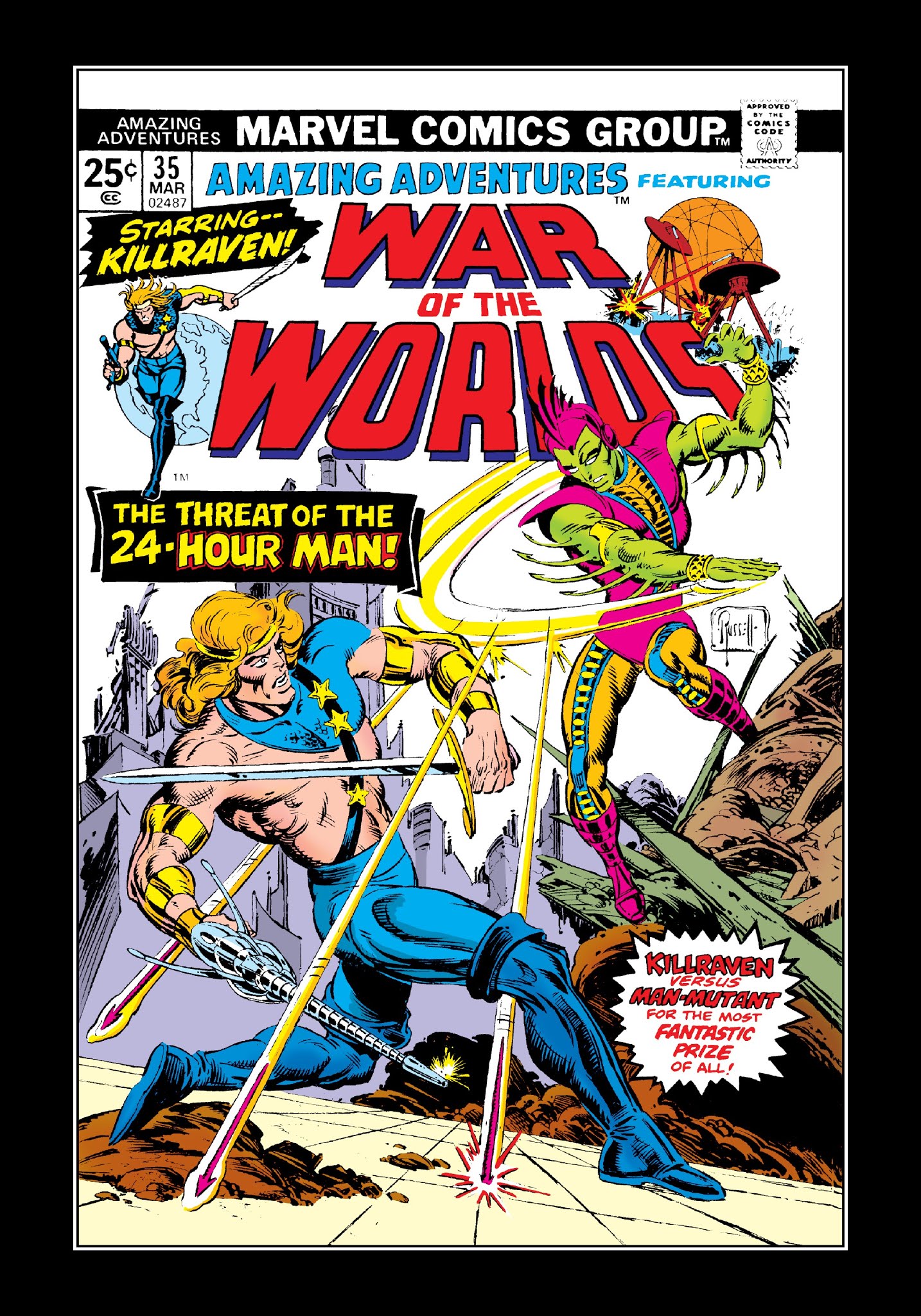Read online Marvel Masterworks: Killraven comic -  Issue # TPB 1 (Part 4) - 1