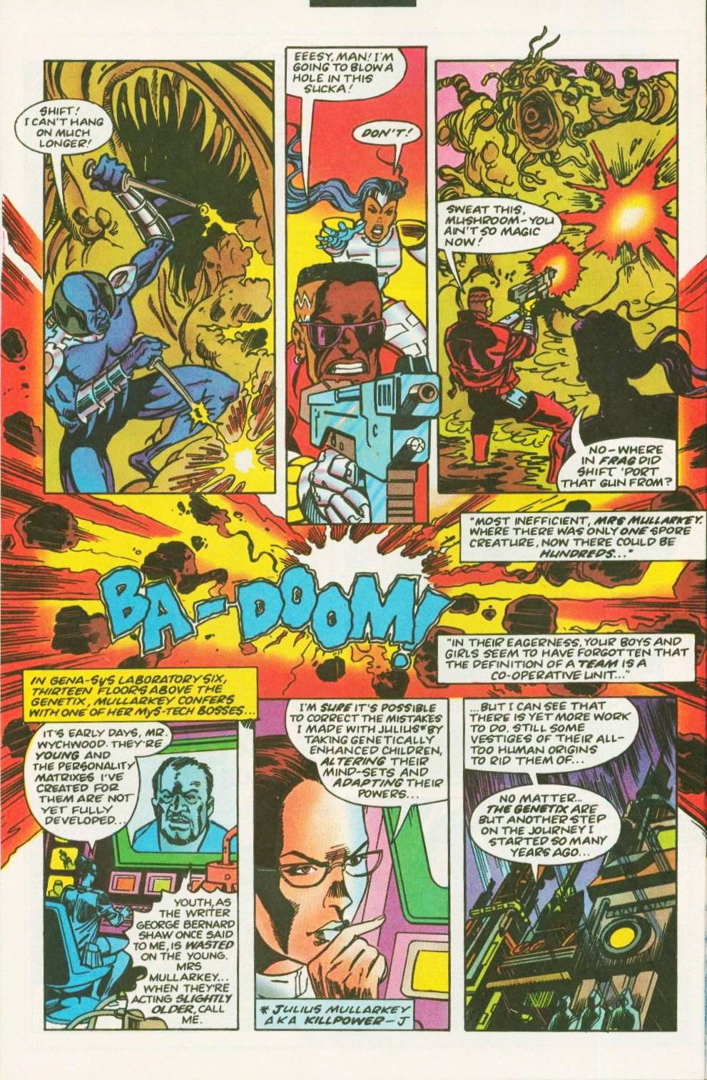 Read online Genetix comic -  Issue #1 - 6