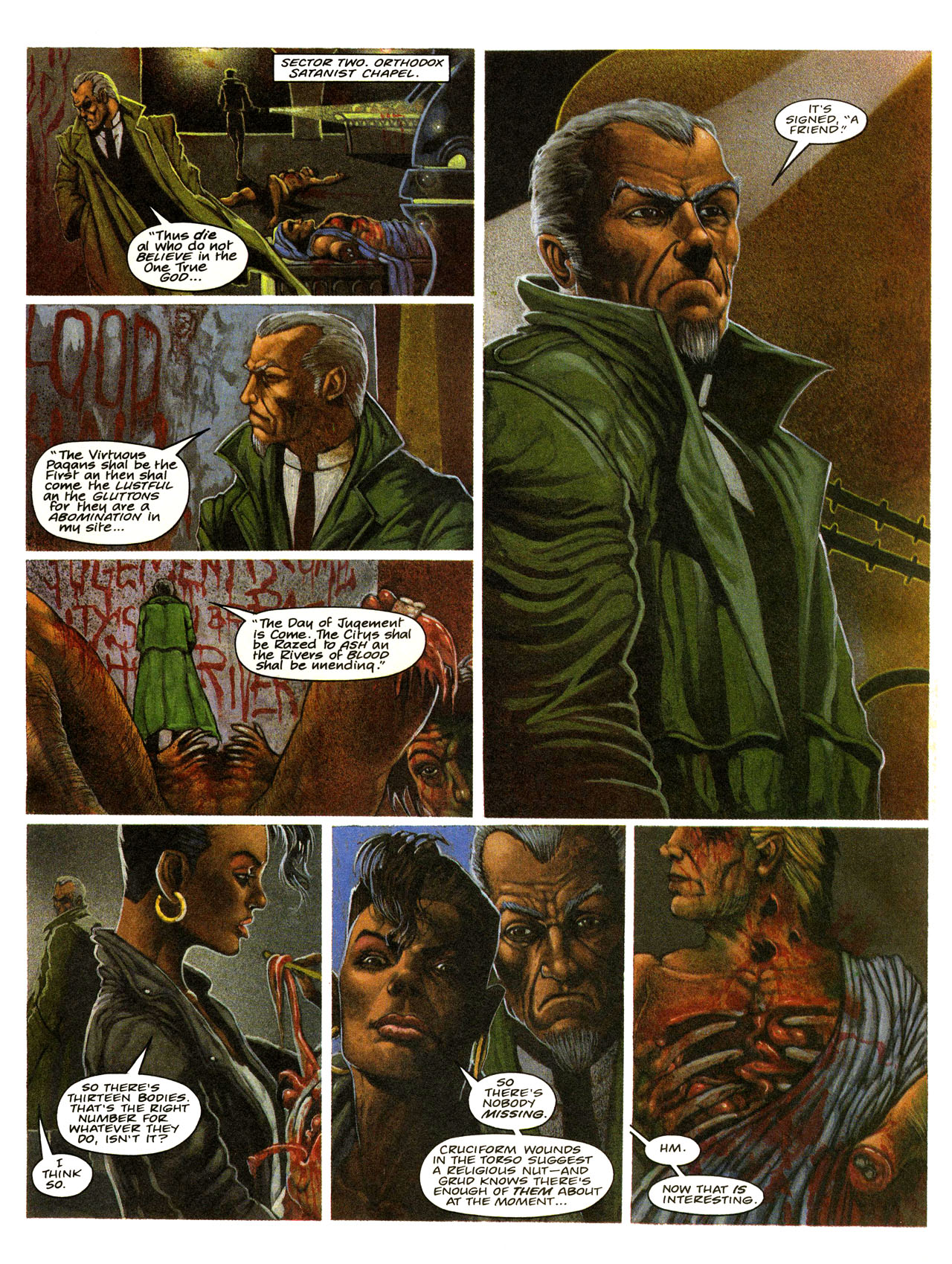 Read online Judge Dredd: The Megazine (vol. 2) comic -  Issue #64 - 45