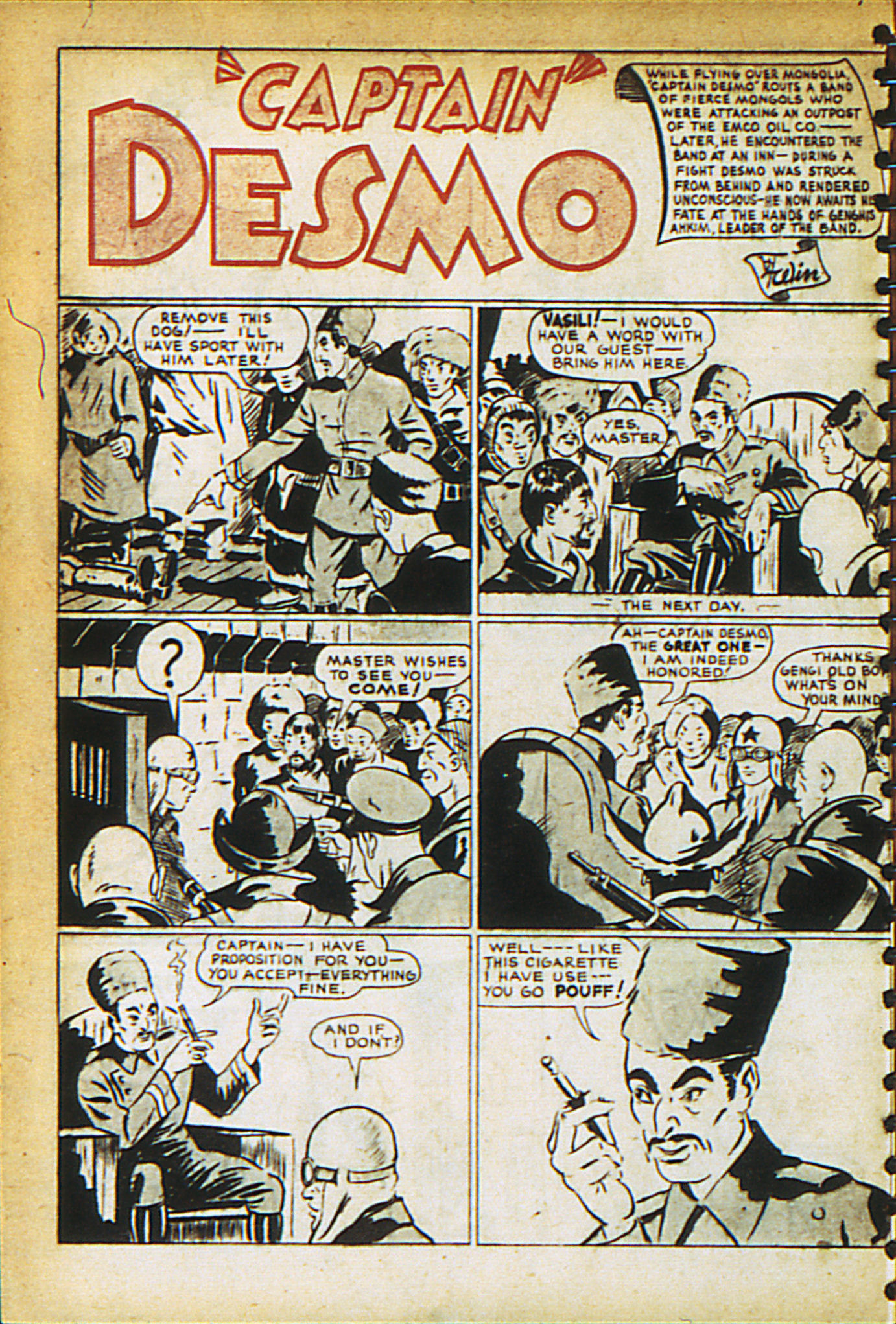 Read online Adventure Comics (1938) comic -  Issue #27 - 28