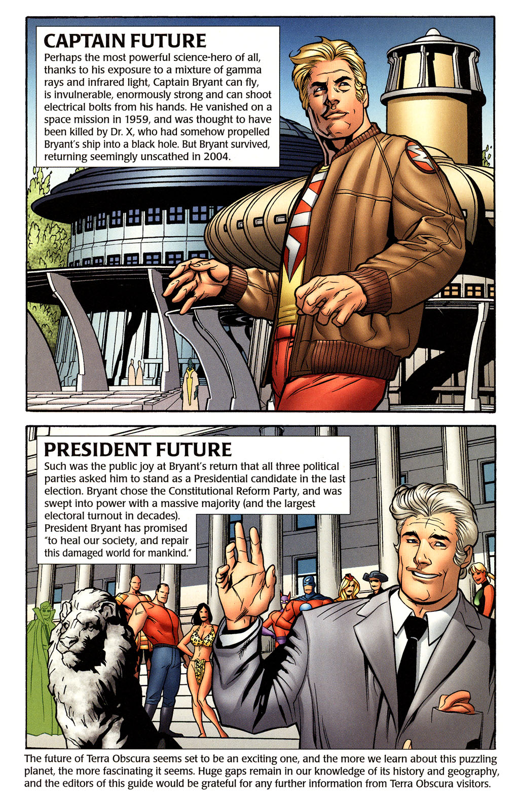 Read online ABC: A-Z, Terra Obscura and Splash Brannigan comic -  Issue # Full - 19