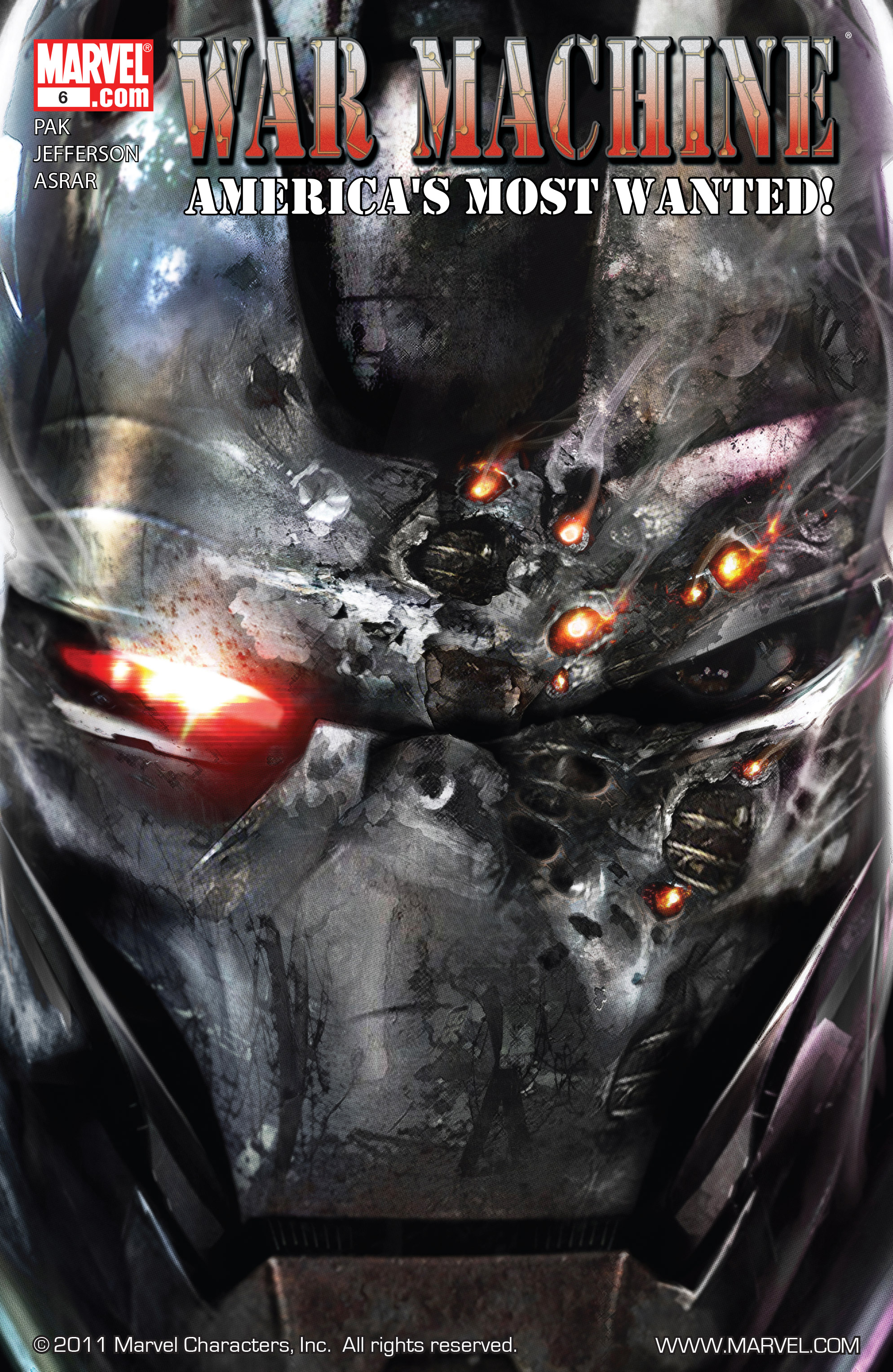 Read online War Machine (2009) comic -  Issue #6 - 1