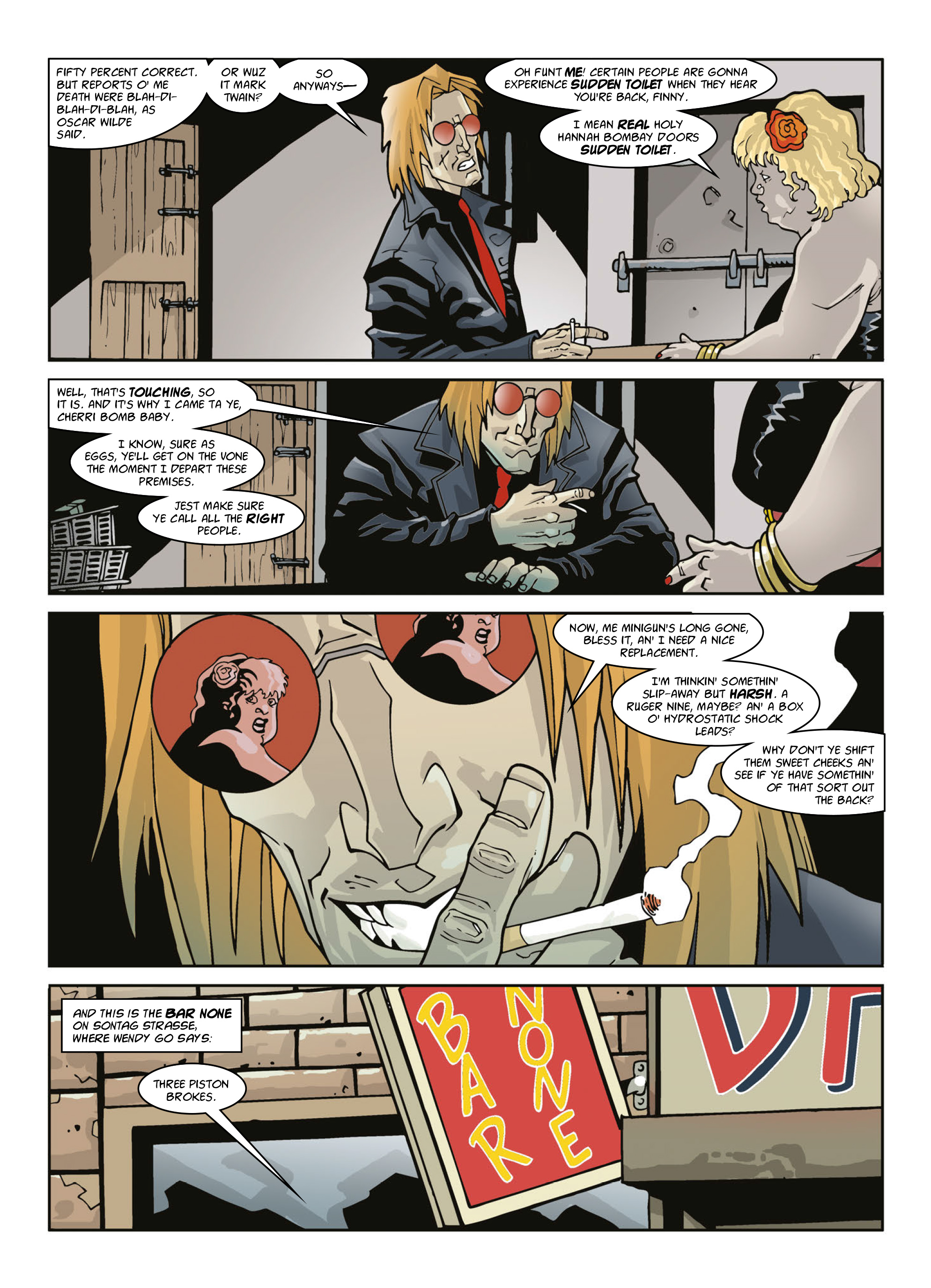 Judge Dredd Megazine (Vol. 5) Issue #377 #176 - English 101