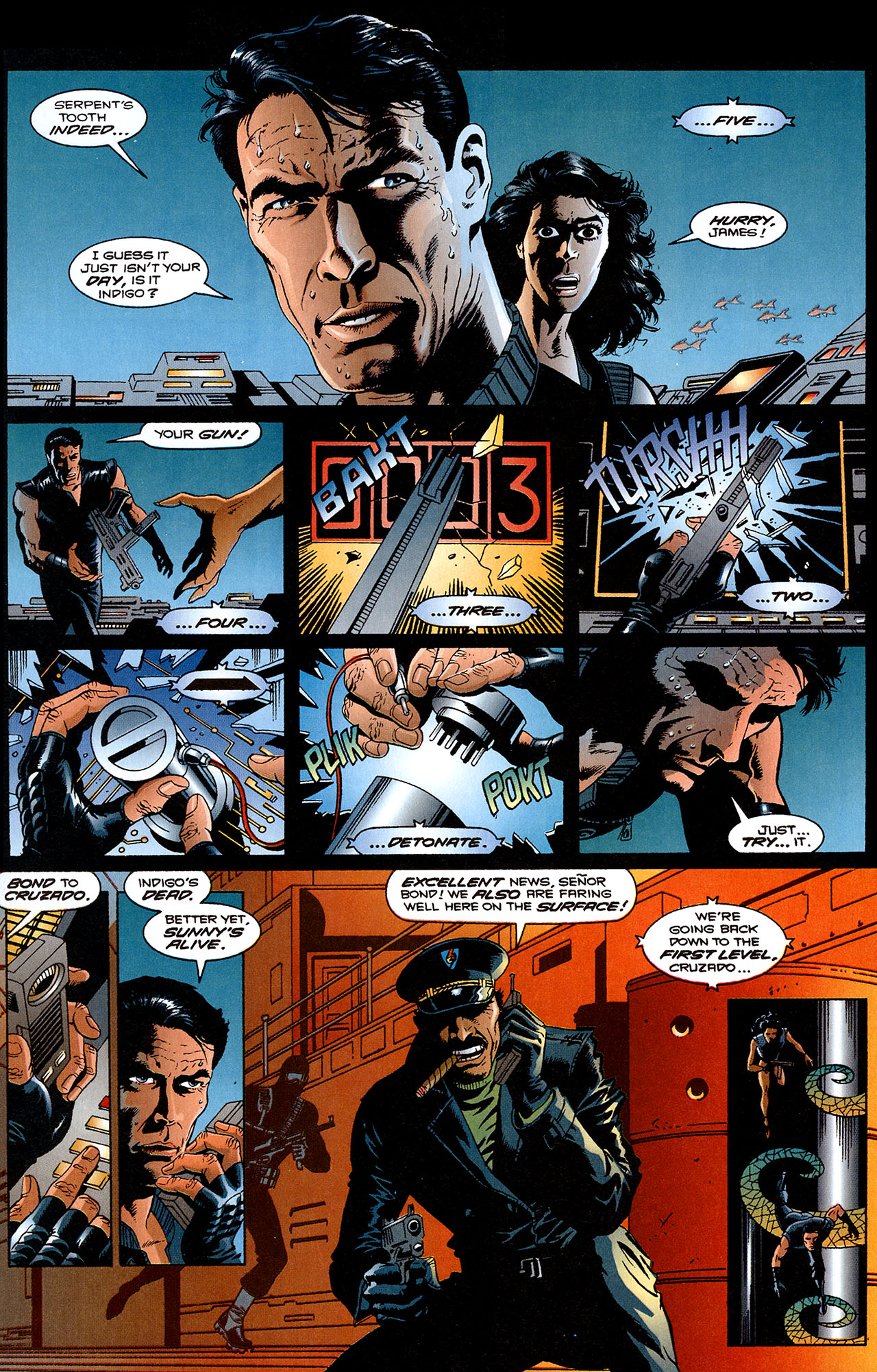 Read online James Bond: Serpent's Tooth comic -  Issue #3 - 37