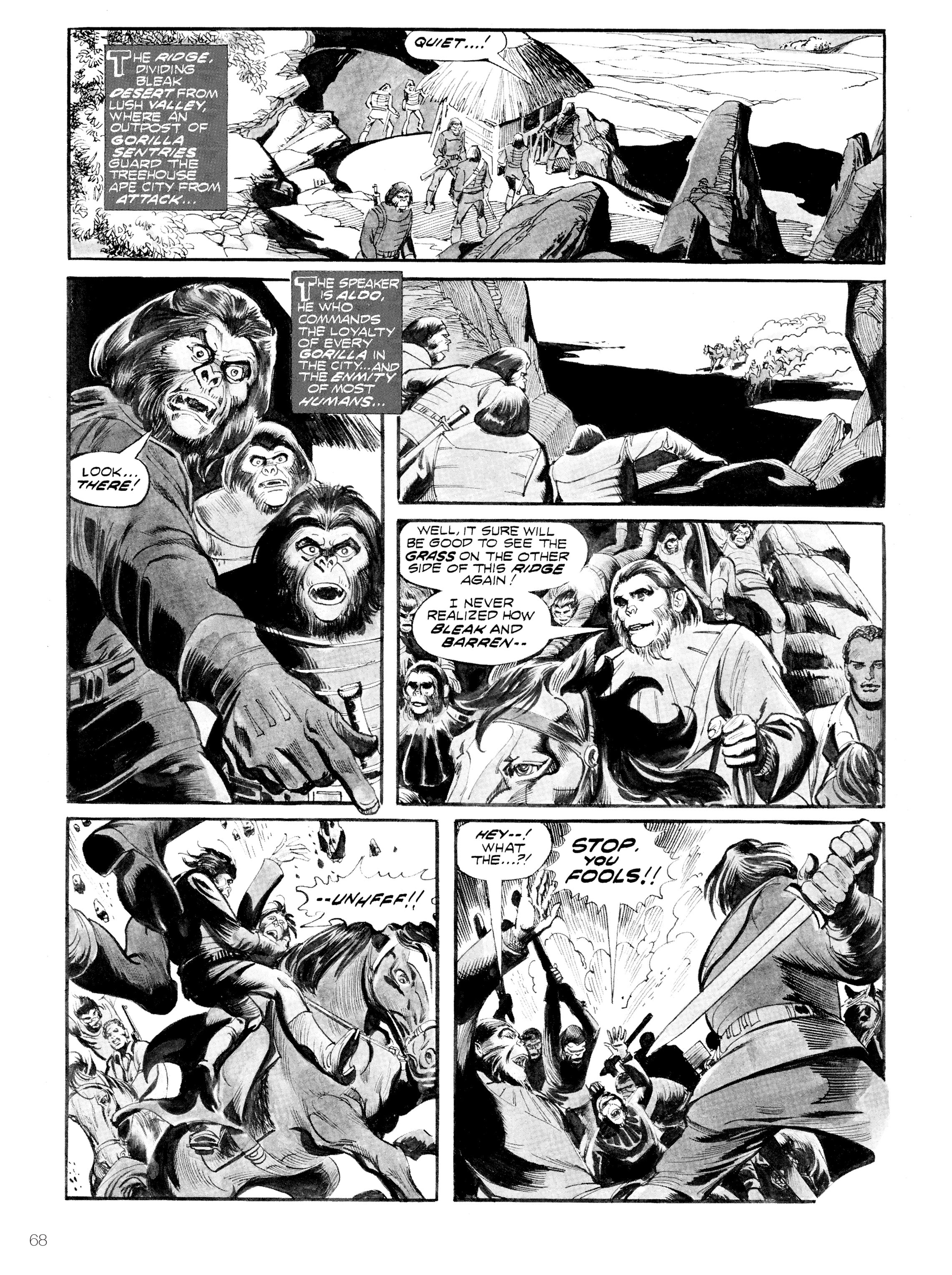 Read online Planet of the Apes: Archive comic -  Issue # TPB 4 (Part 1) - 64