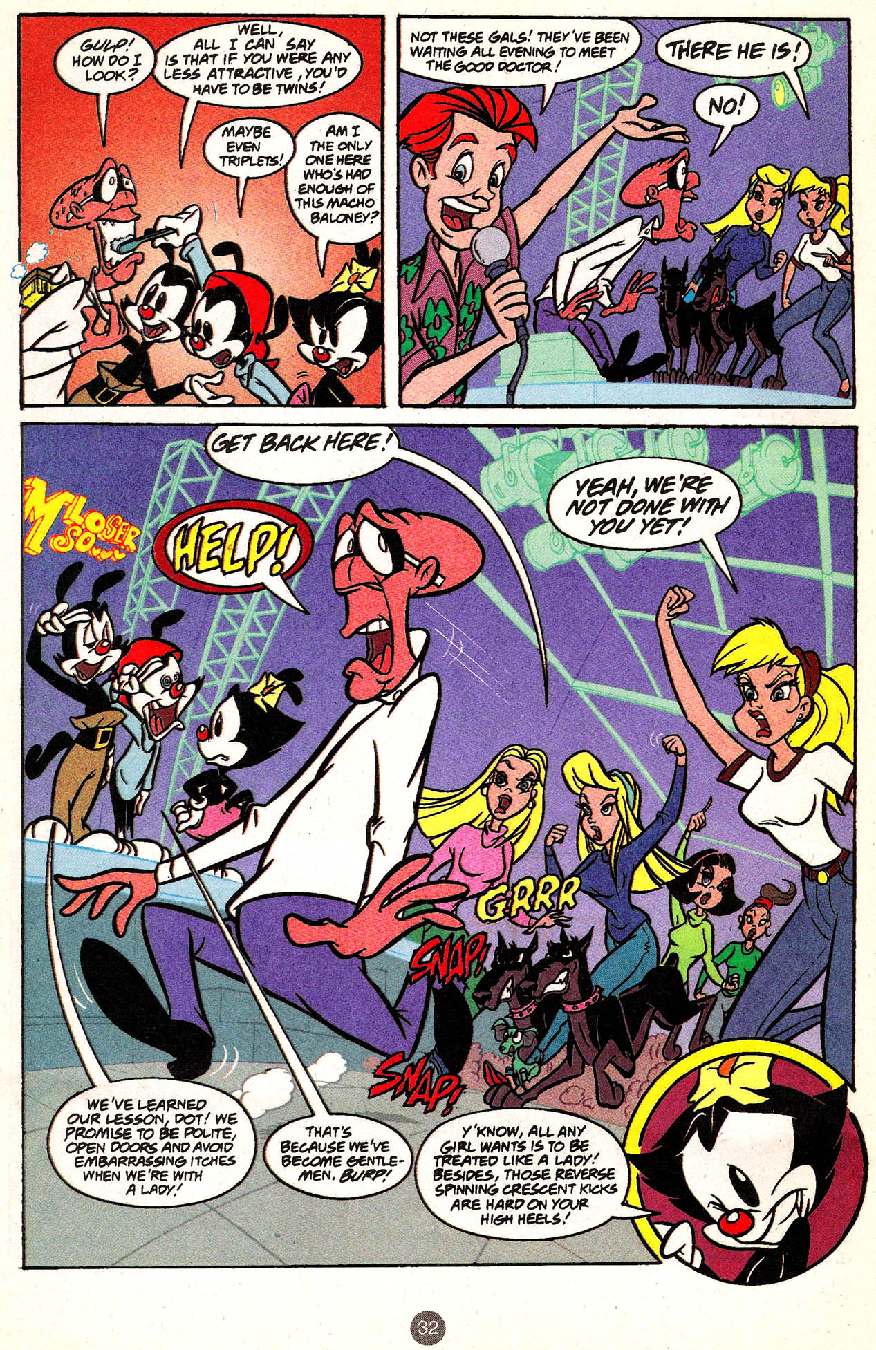 Read online Animaniacs comic -  Issue #36 - 32