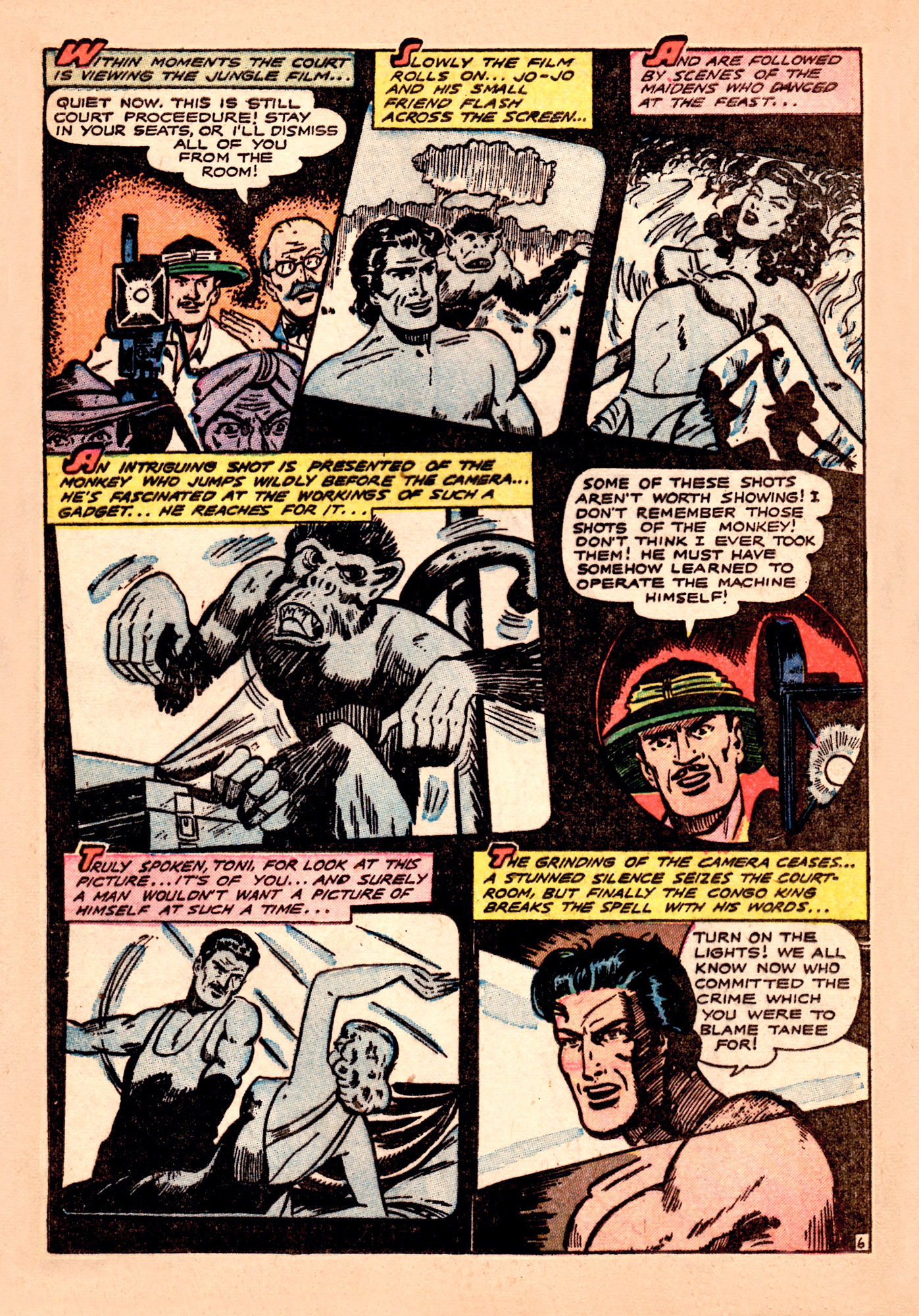 Read online Terrors of the Jungle comic -  Issue #6 - 17