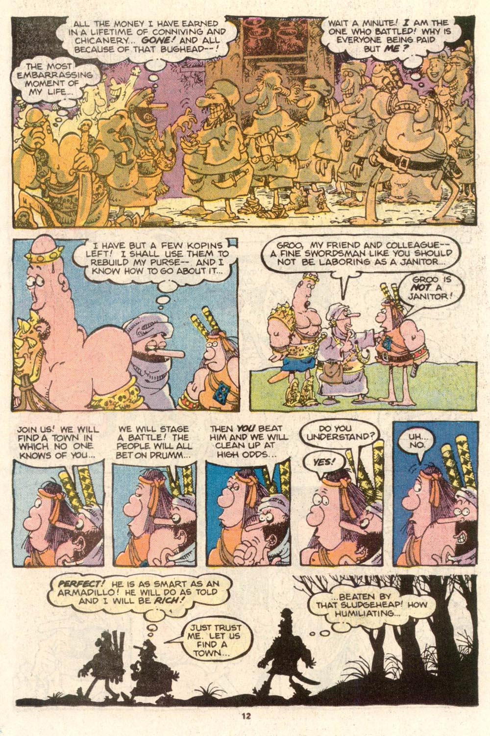 Read online Sergio Aragonés Groo the Wanderer comic -  Issue #23 - 13
