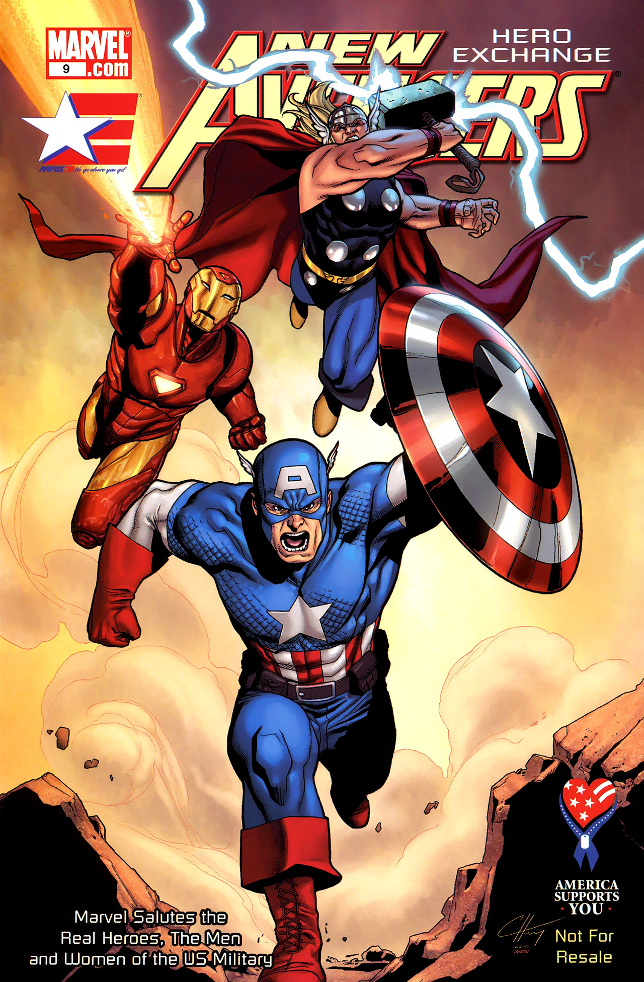 Read online AAFES 9th Edition [New Avengers: Hero Exchange] comic -  Issue # Full - 1