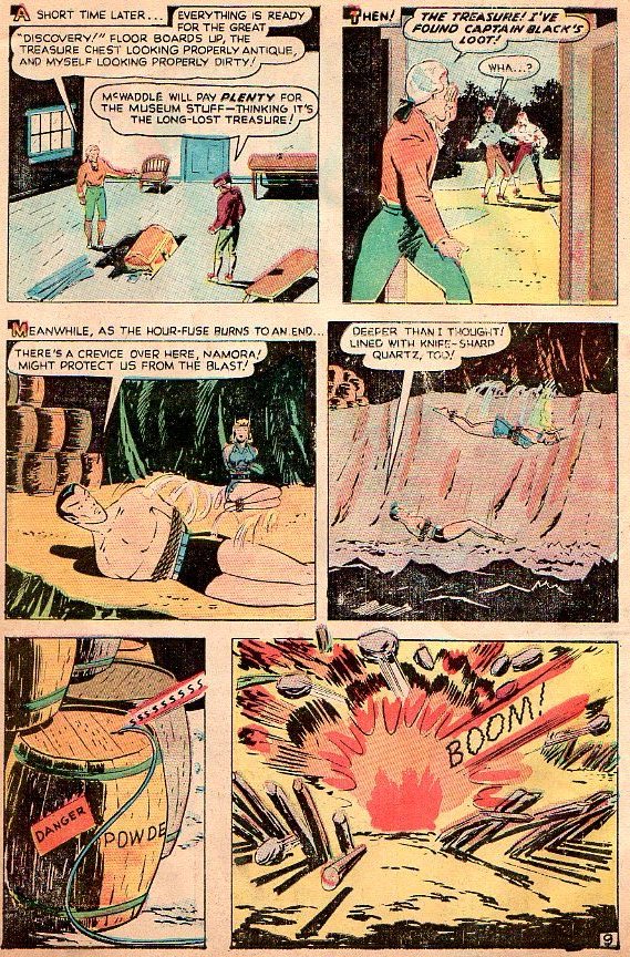 Read online Sub-Mariner Comics comic -  Issue #26 - 31