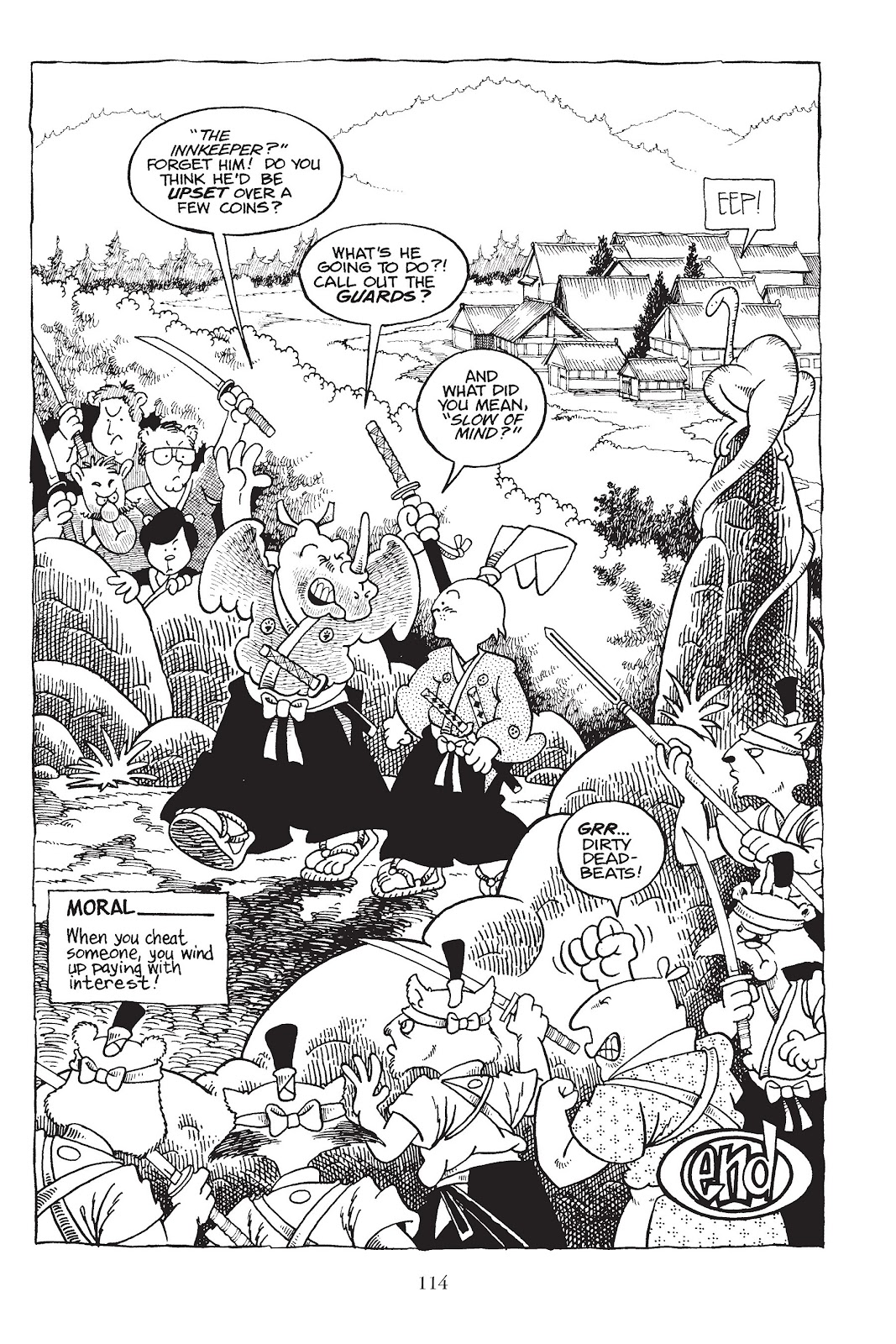 Usagi Yojimbo (1987) issue TPB 3 - Page 110
