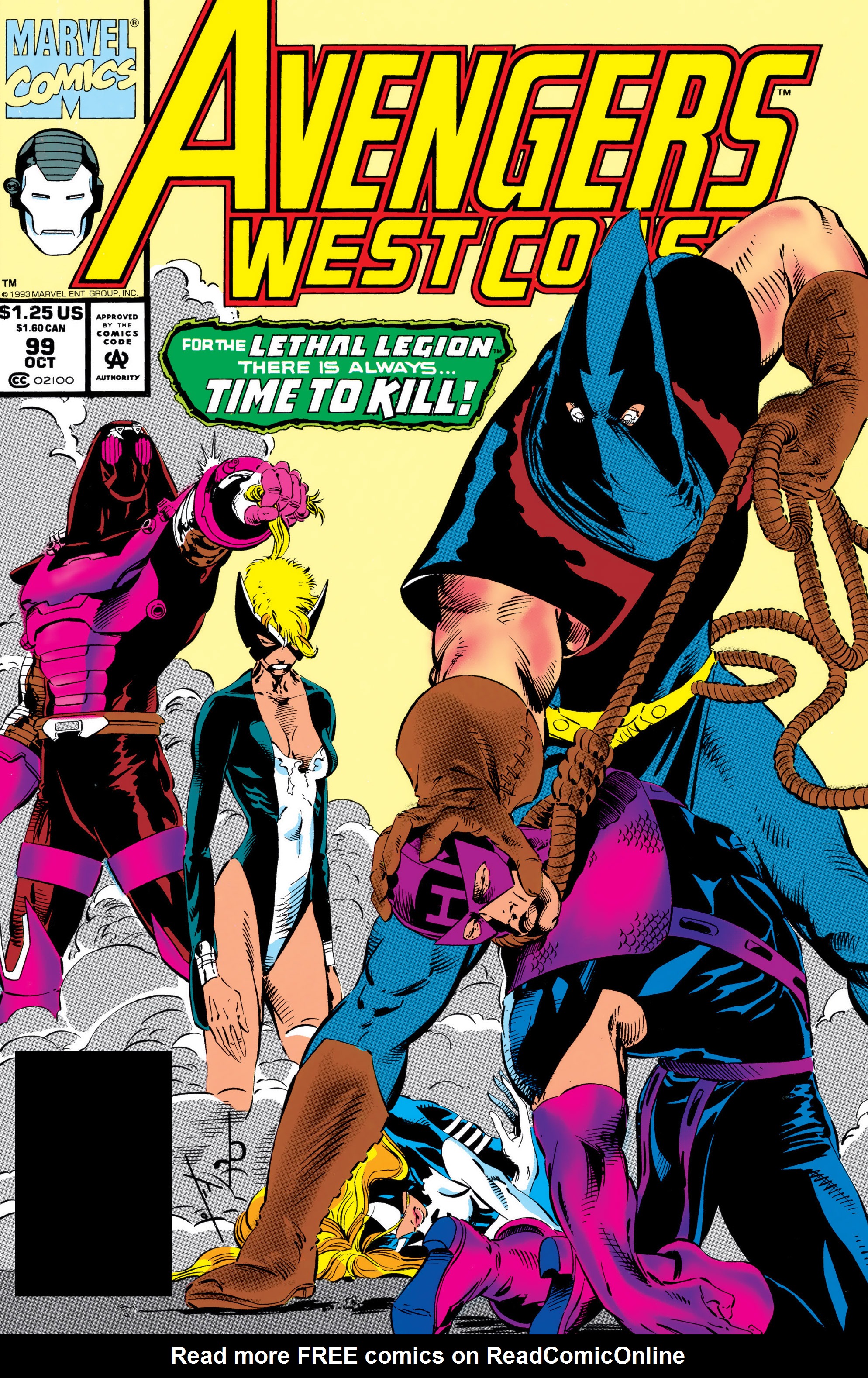 Read online Avengers West Coast (1989) comic -  Issue #99 - 1