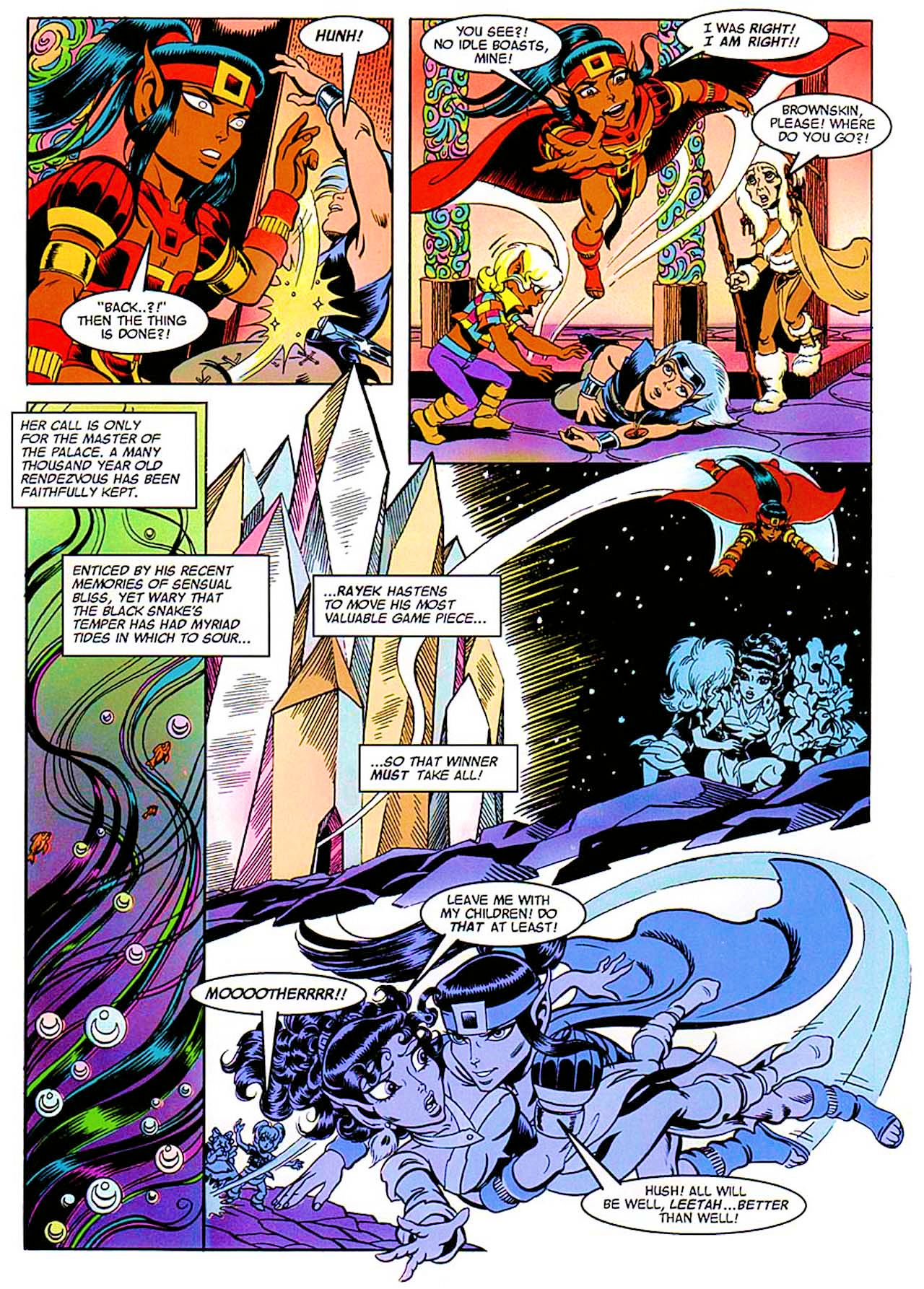 Read online ElfQuest: Kings of the Broken Wheel comic -  Issue #8 - 7