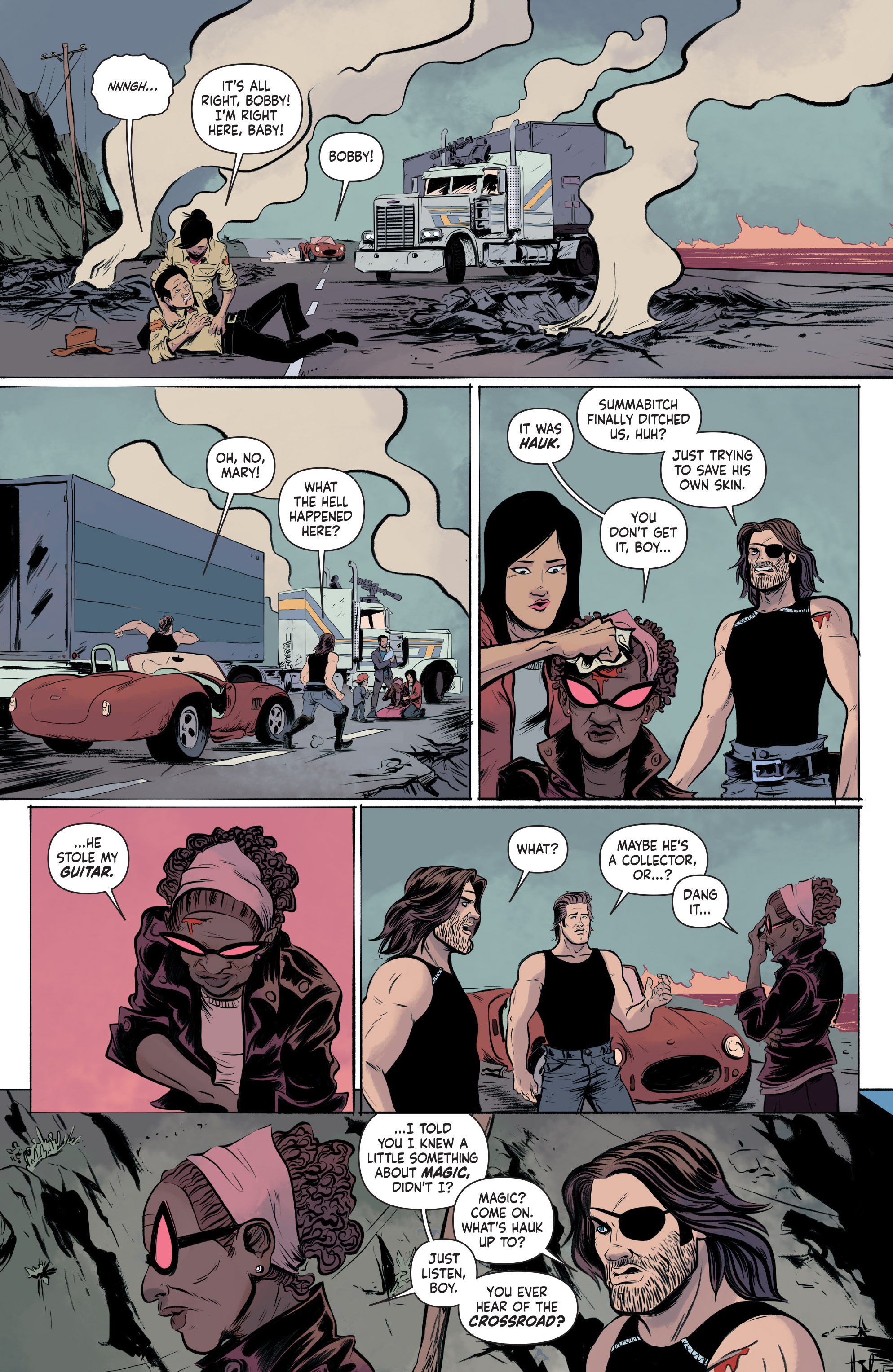 Read online Big Trouble in Little China/Escape From New York comic -  Issue #4 - 21