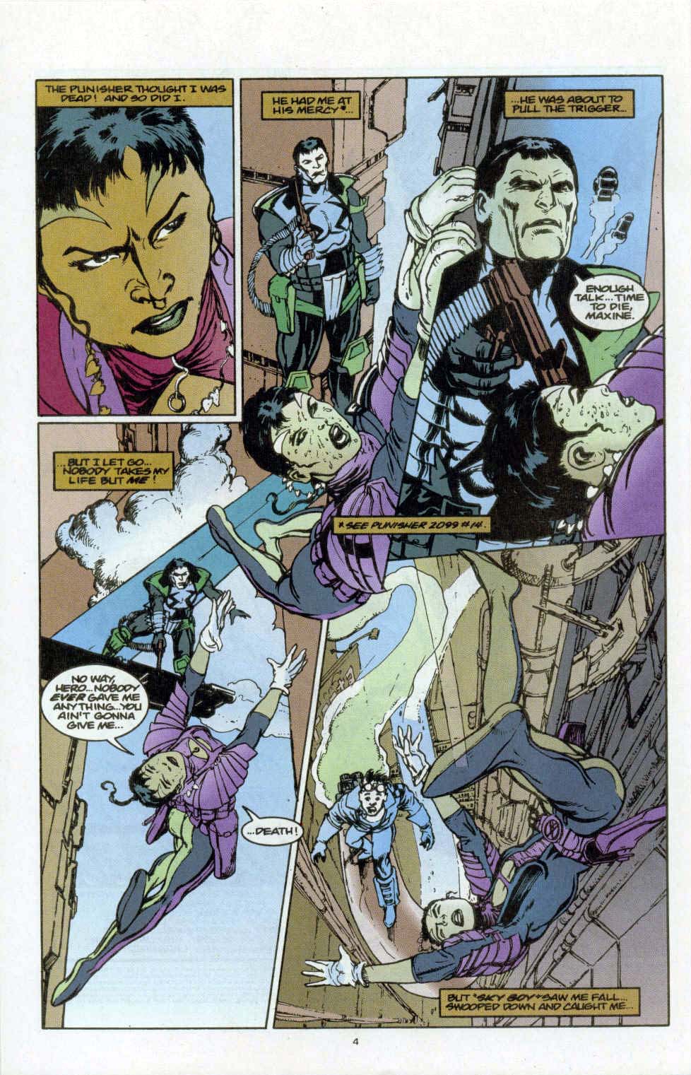 Read online Punisher 2099 comic -  Issue #27 - 5