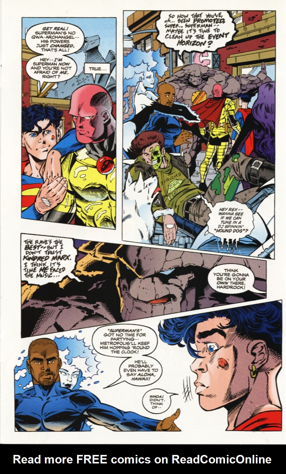 Read online Superboy & The Ravers comic -  Issue #9 - 10