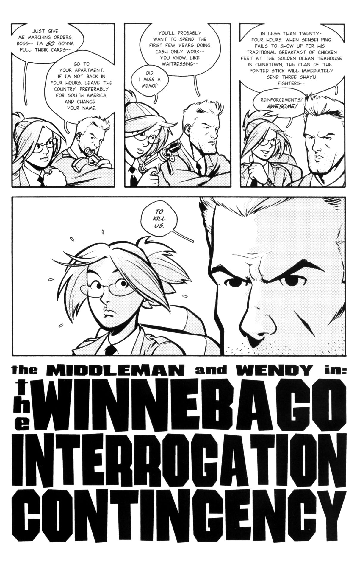 Read online The Middleman (2006) comic -  Issue #2 - 4