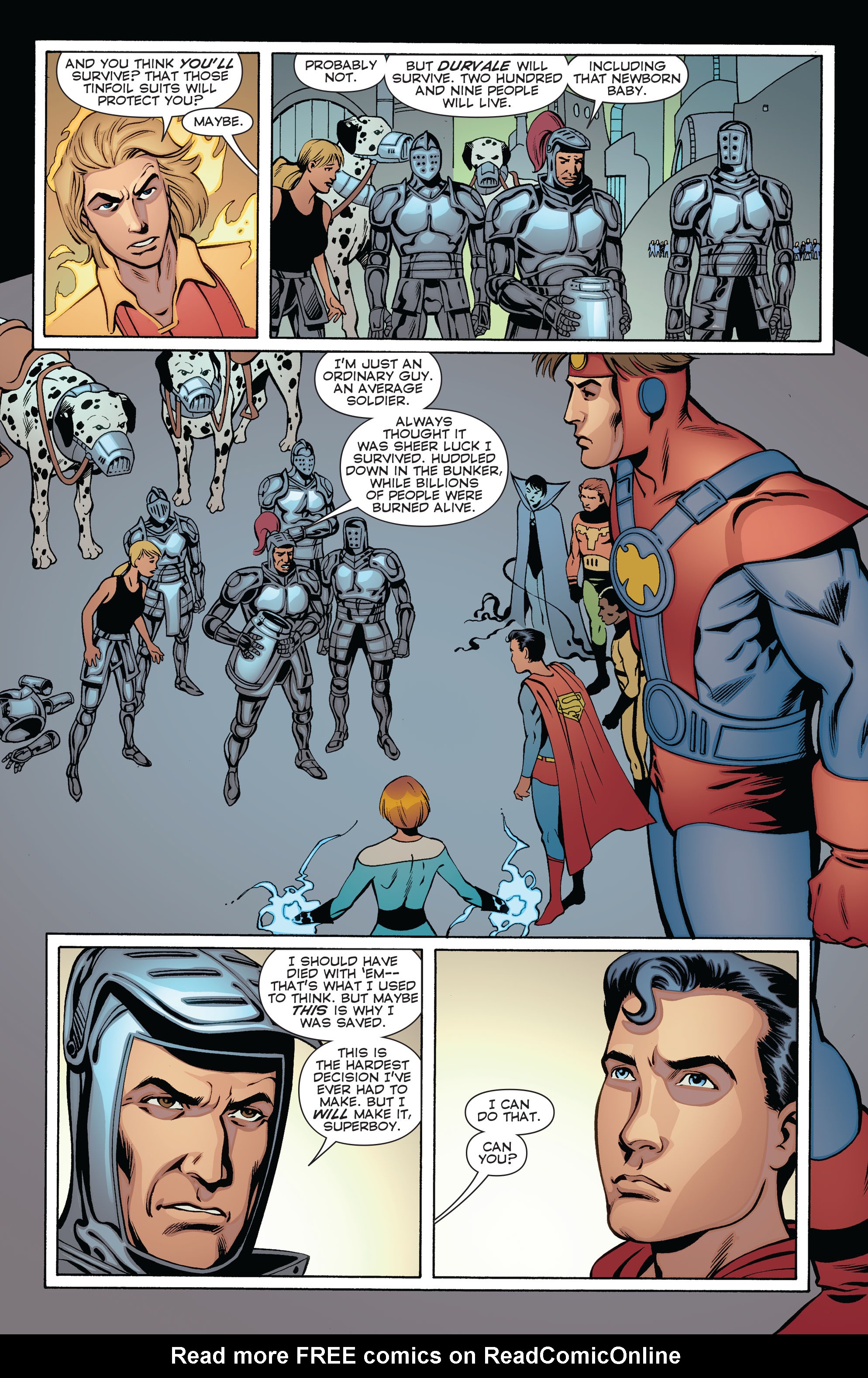 Read online Convergence Superboy and the Legion of Super-Heroes comic -  Issue #2 - 16