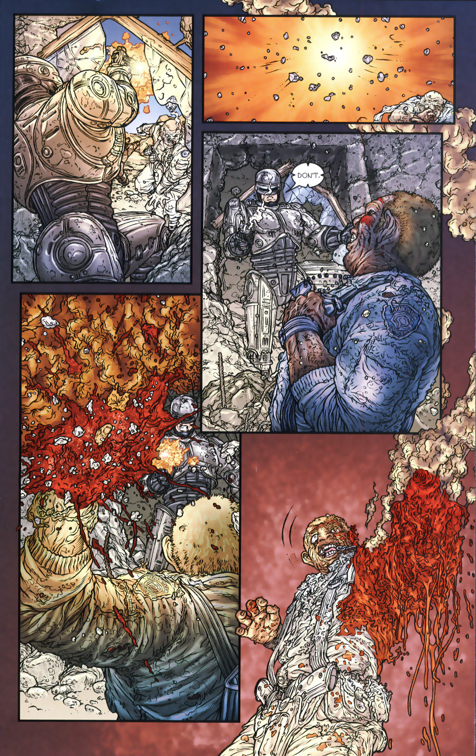 Read online Frank Miller's Robocop comic -  Issue #3 - 21