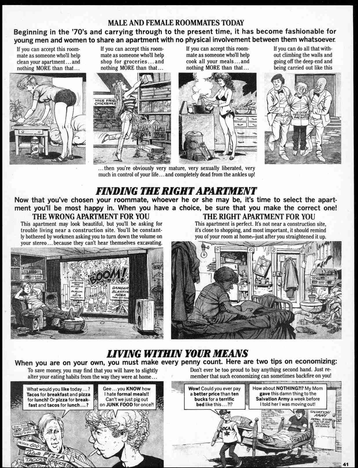 Read online MAD comic -  Issue #255 - 43