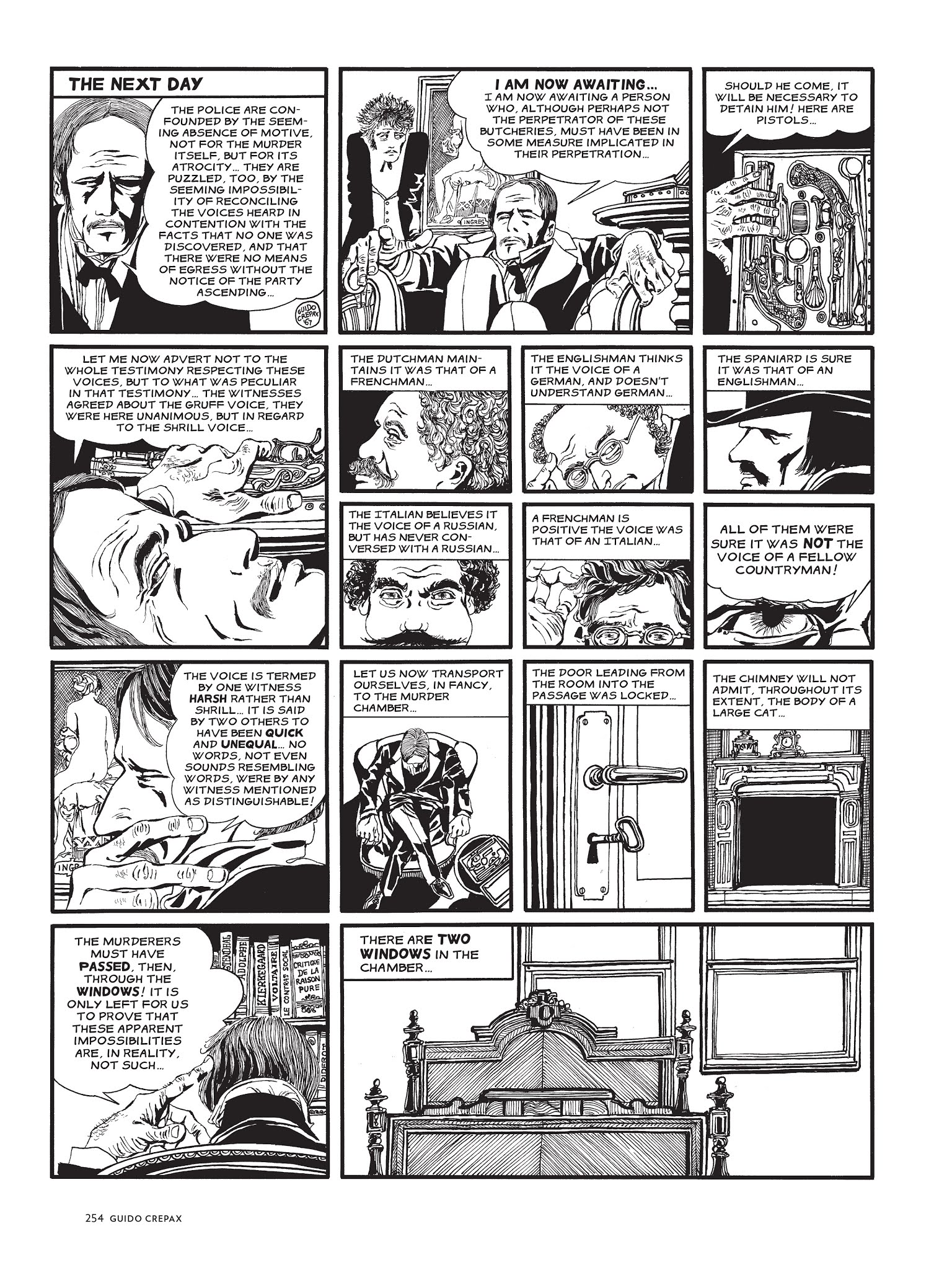 Read online The Complete Crepax comic -  Issue # TPB 3 - 242