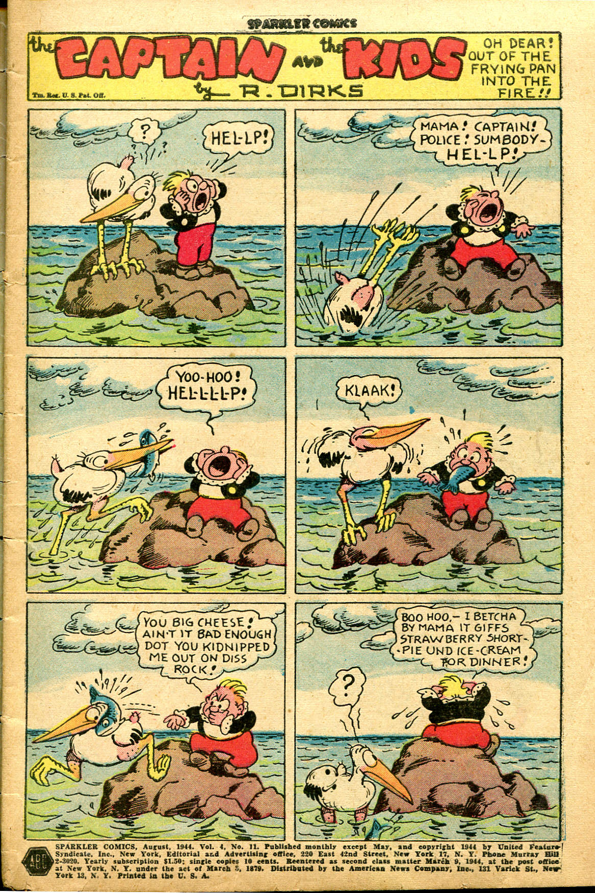 Read online Sparkler Comics comic -  Issue #35 - 3