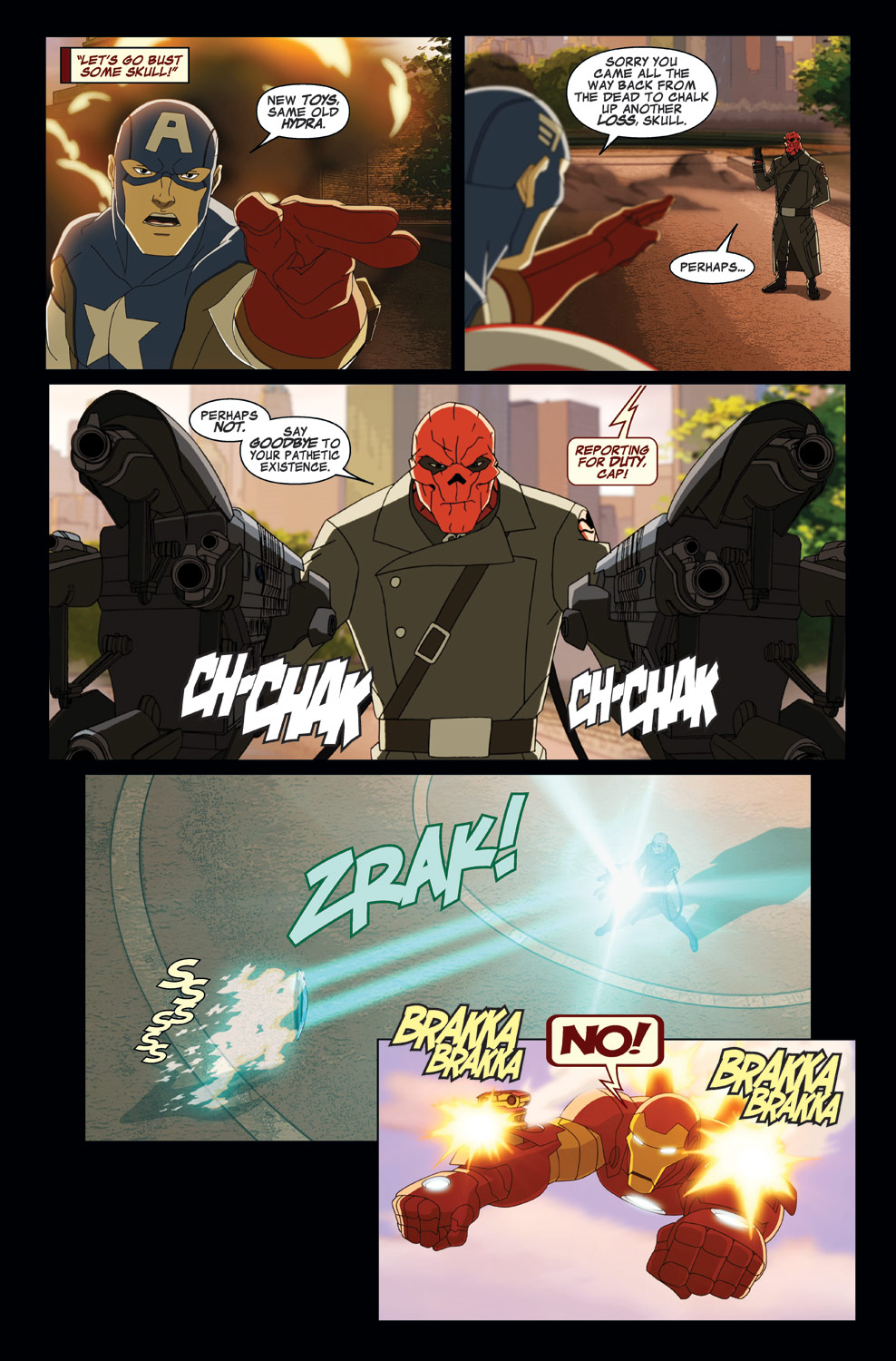 Read online Marvel Universe Avengers Assemble comic -  Issue #1 - 4