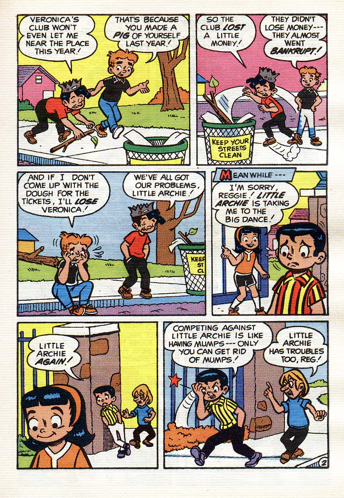 Read online Little Archie Comics Digest Magazine comic -  Issue #44 - 50