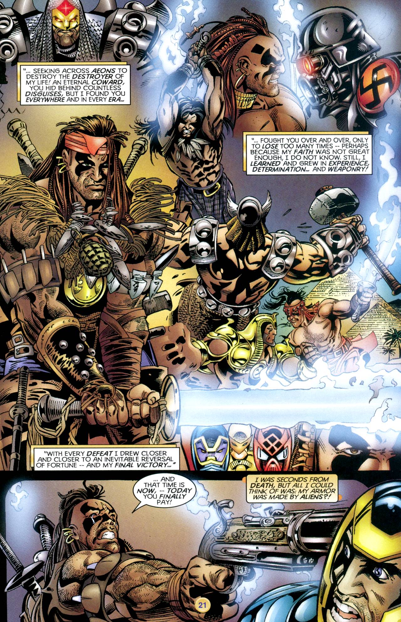 Read online X-O Manowar (1996) comic -  Issue #11 - 18