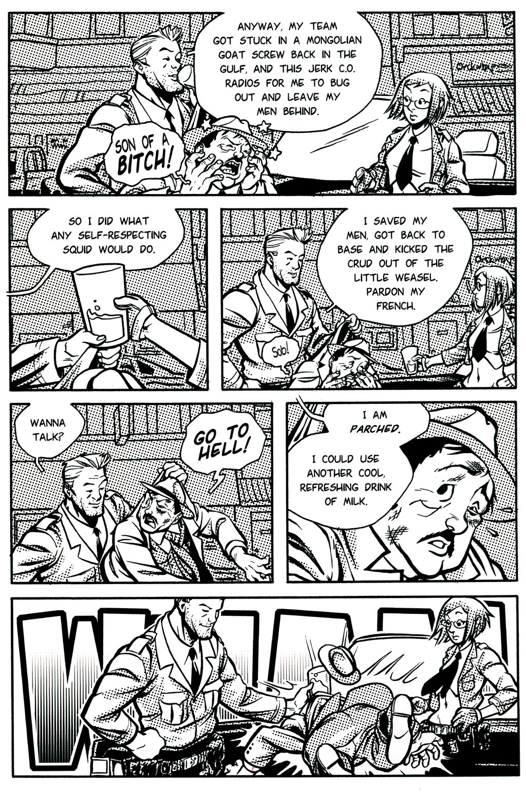 Read online The Middleman comic -  Issue #3 - 16