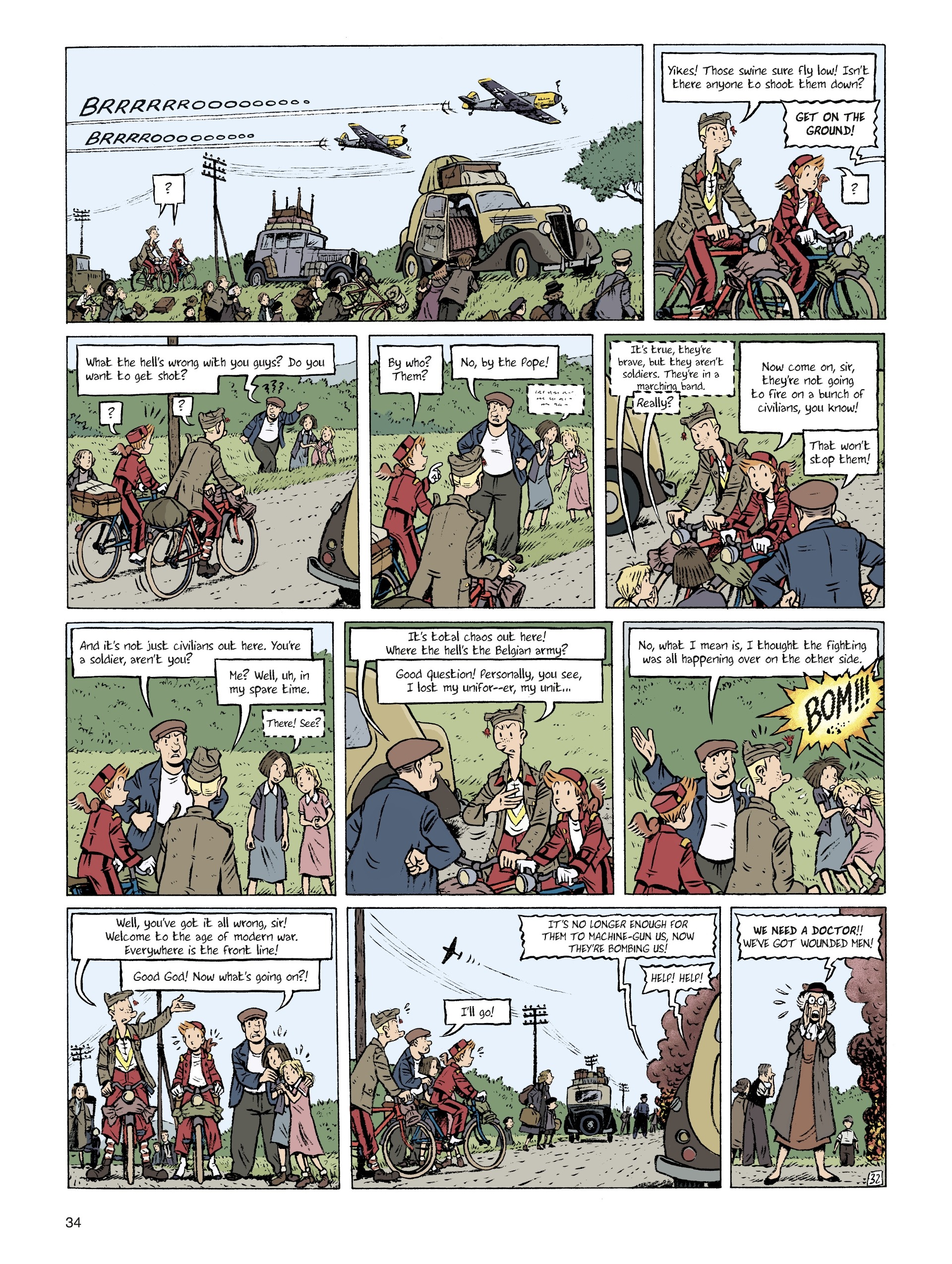 Read online Spirou: Hope Against All Odds comic -  Issue #1 - 34