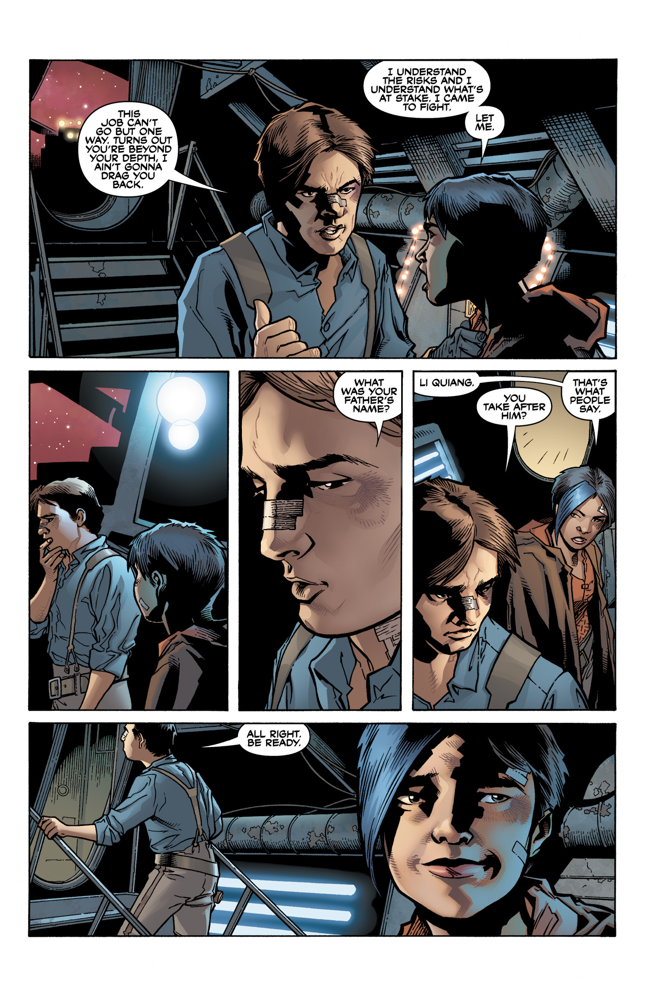 Read online Serenity: Firefly Class 03-K64  Leaves on the Wind comic -  Issue #6 - 9