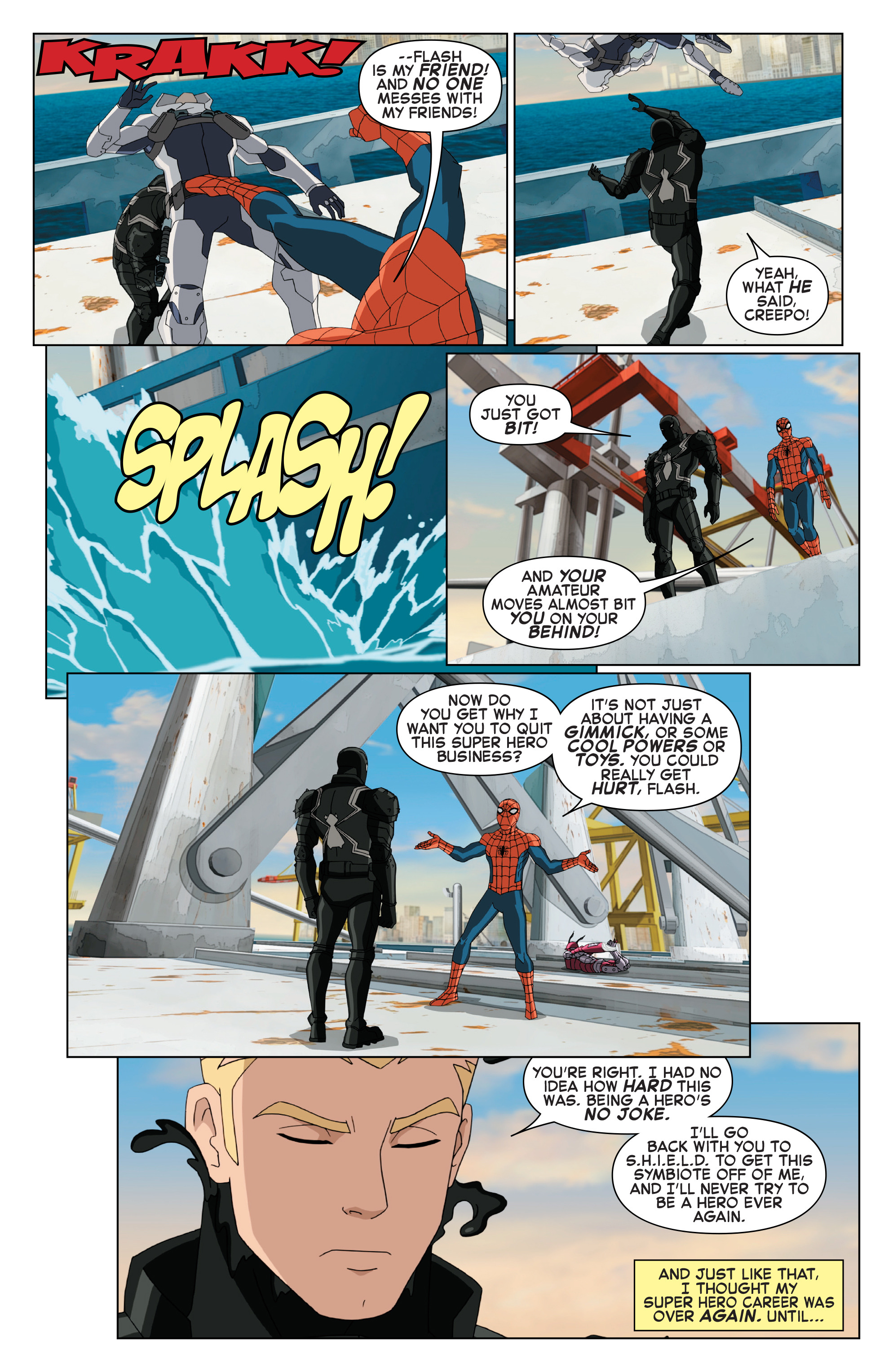 Read online Marvel Universe Ultimate Spider-Man Vs. The Sinister Six comic -  Issue #6 - 21
