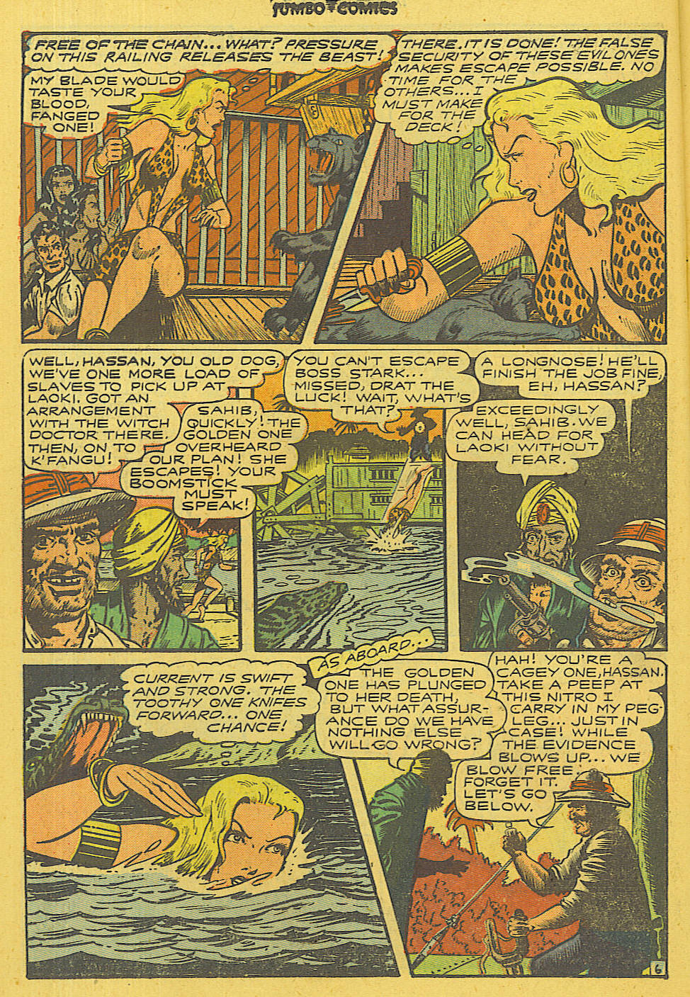 Read online Jumbo Comics comic -  Issue #100 - 9