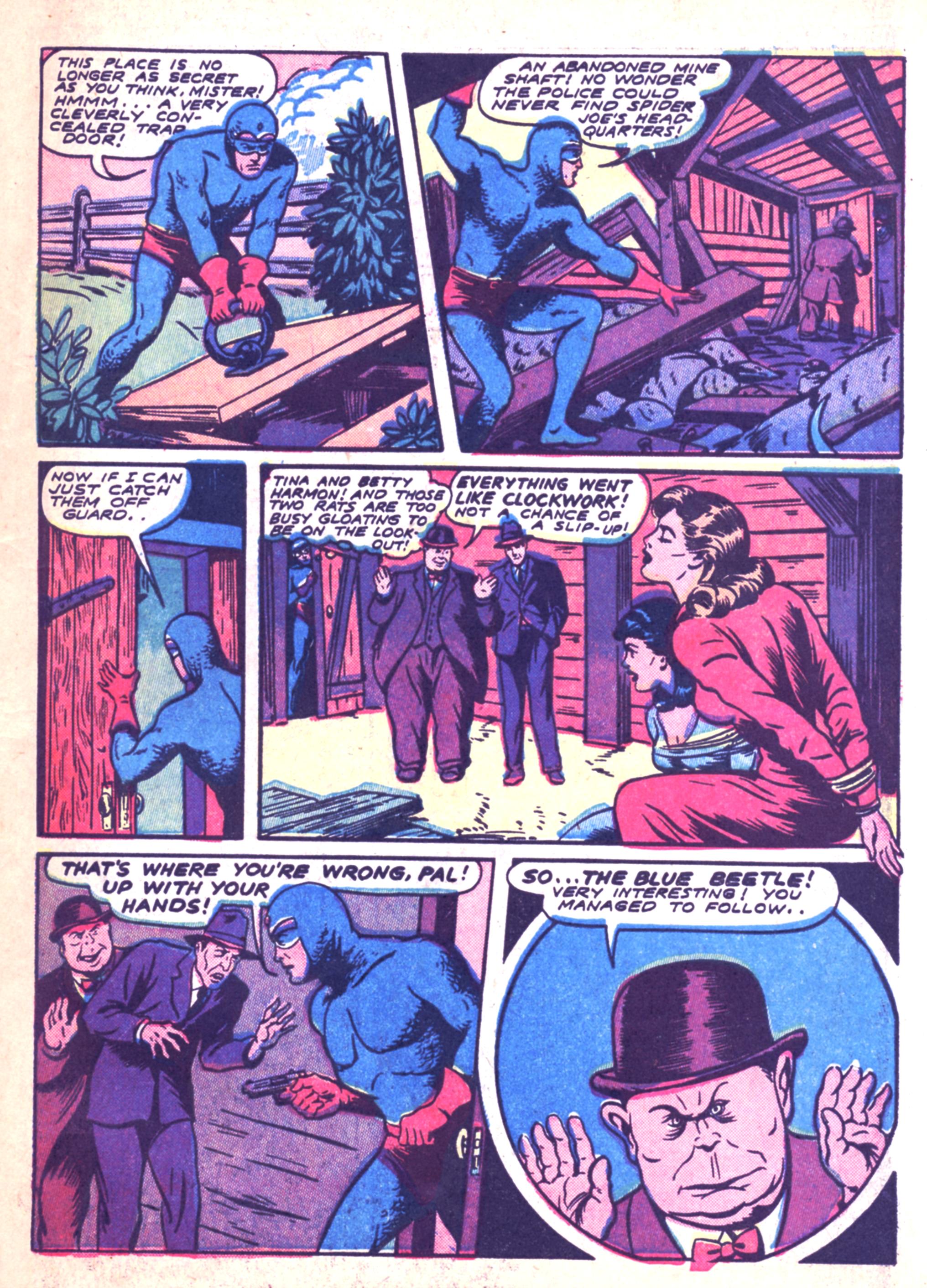 Read online The Blue Beetle comic -  Issue #30 - 11