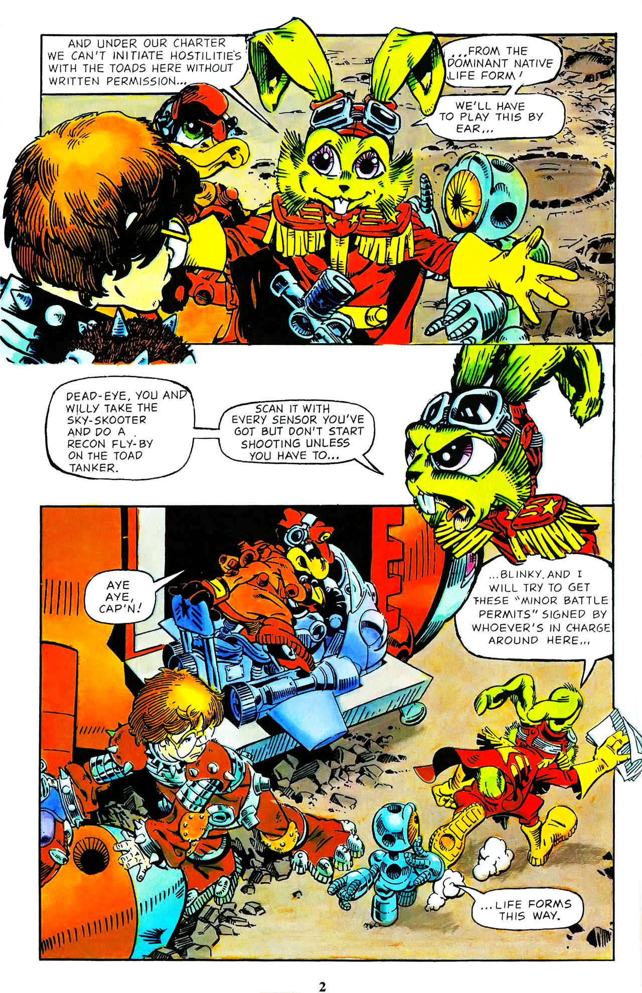 Read online Bucky O'Hare (1991) comic -  Issue #4 - 4
