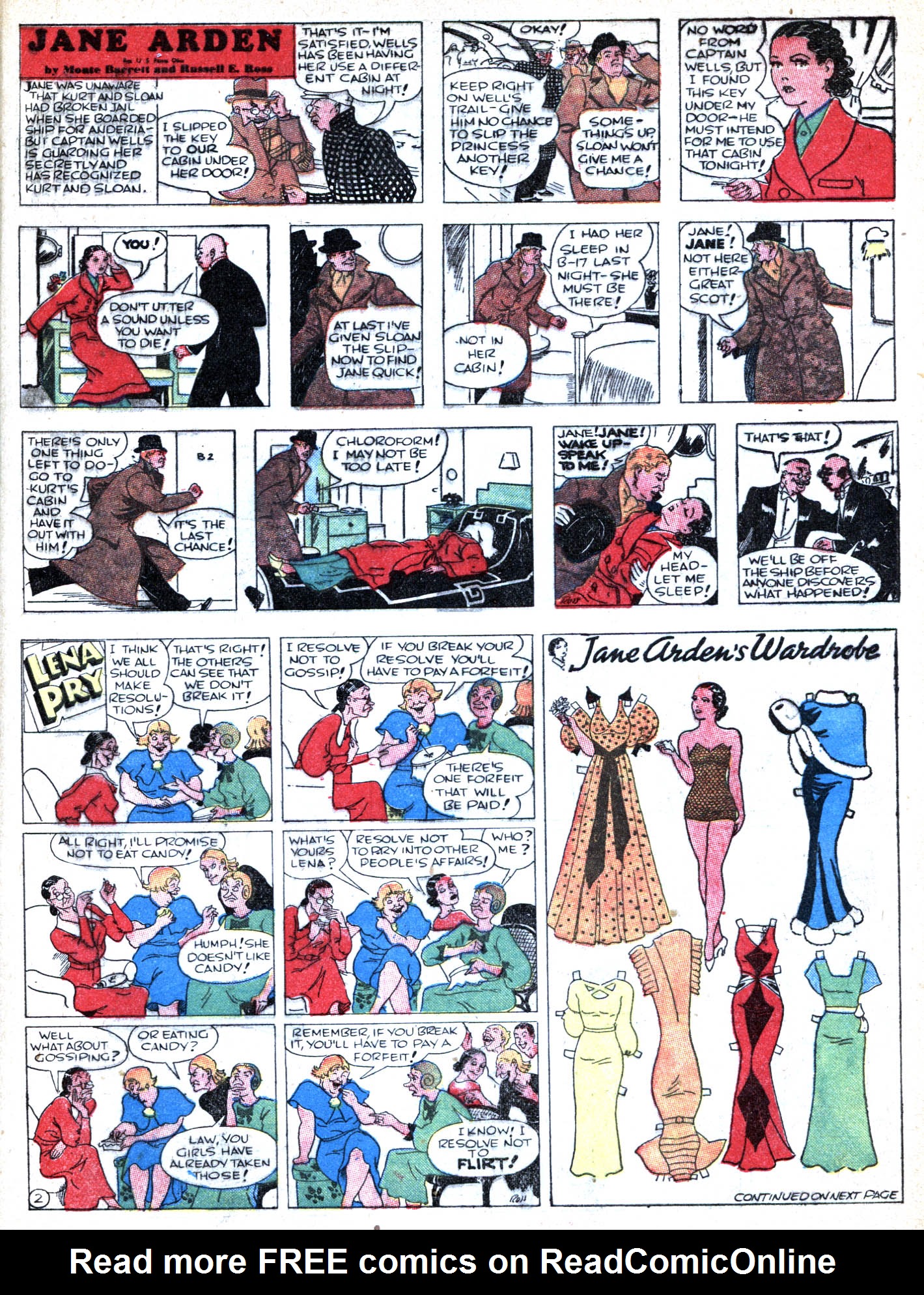 Read online Famous Funnies comic -  Issue #34 - 51