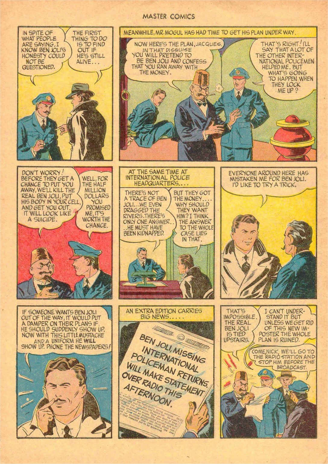 Read online Master Comics comic -  Issue #55 - 6