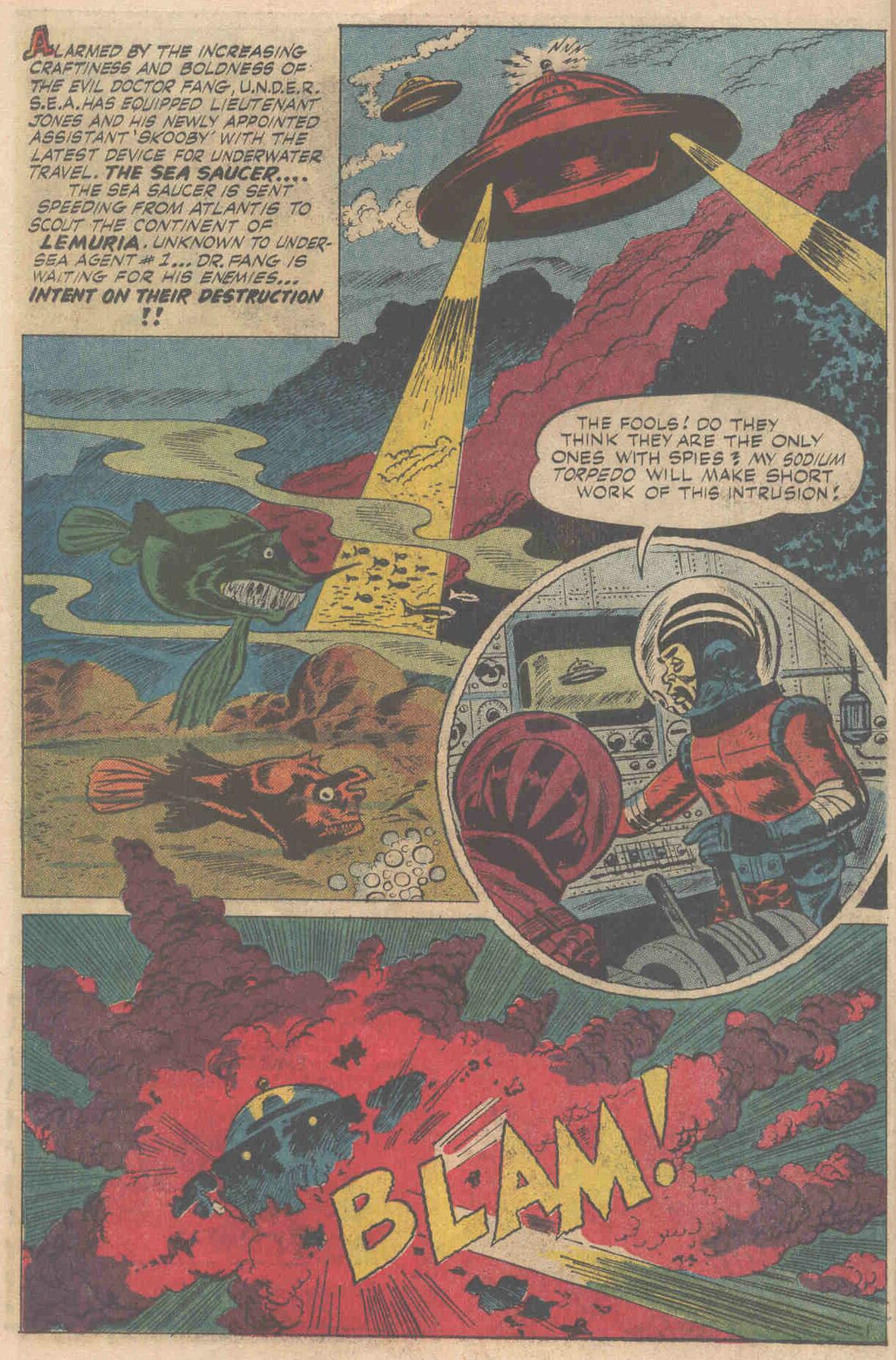 Read online Undersea Agent comic -  Issue #1 - 18