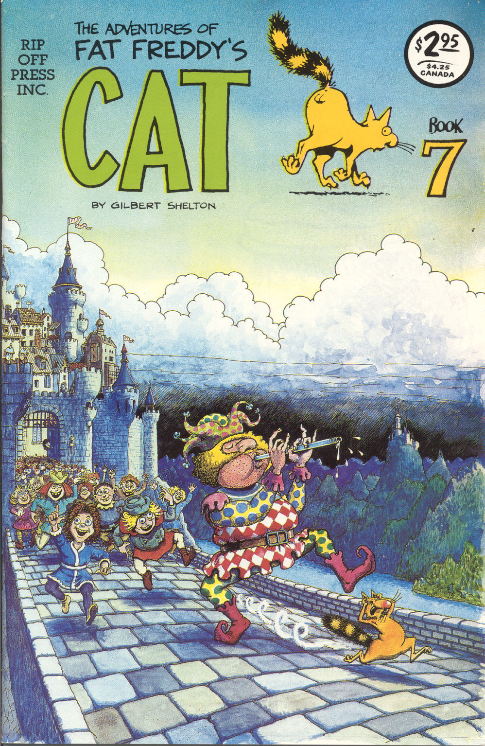 Read online Adventures of Fat Freddy's Cat comic -  Issue #7 - 1