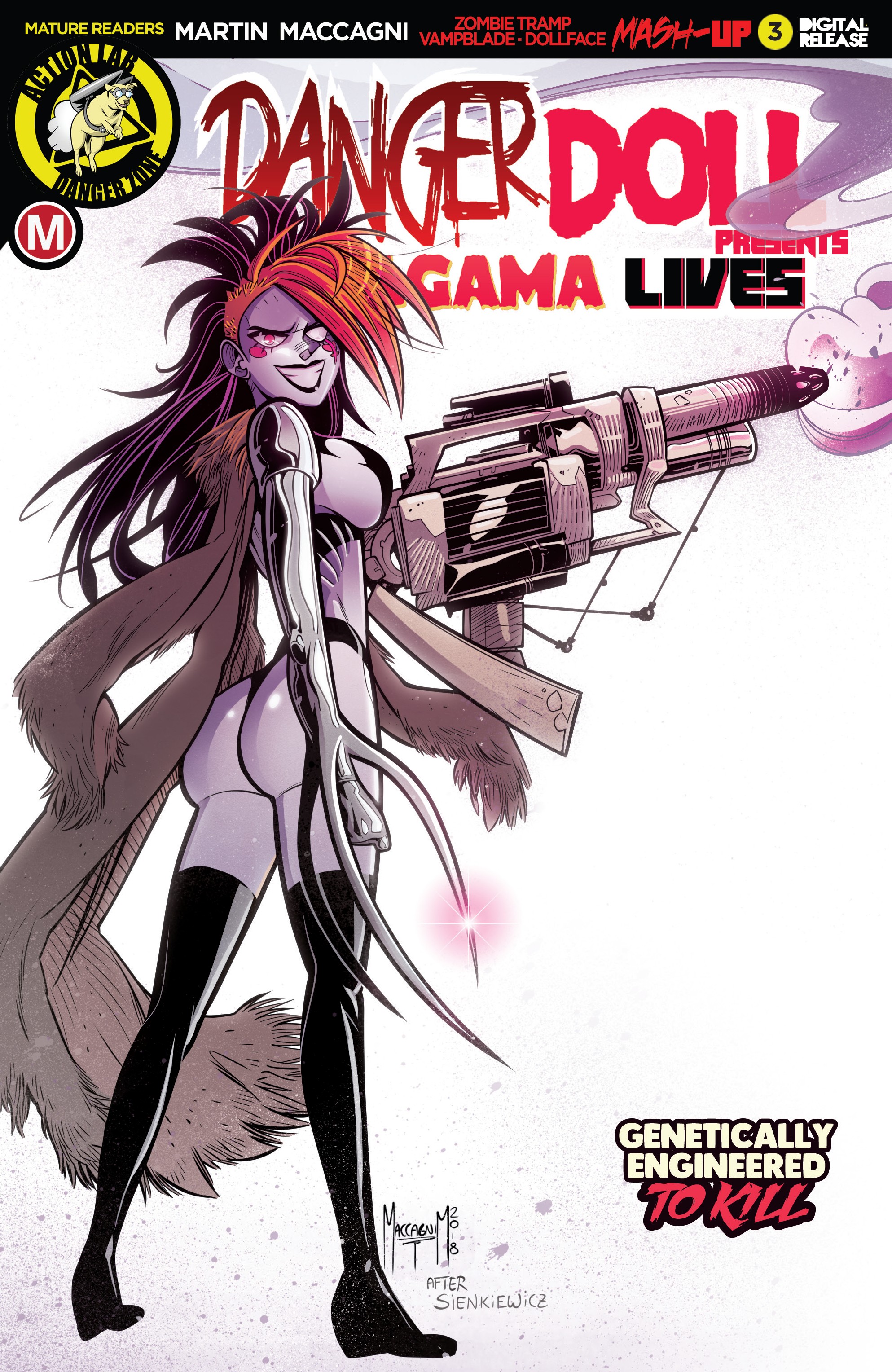 Read online Danger Doll Squad Presents Amalgama Lives comic -  Issue #3 - 1