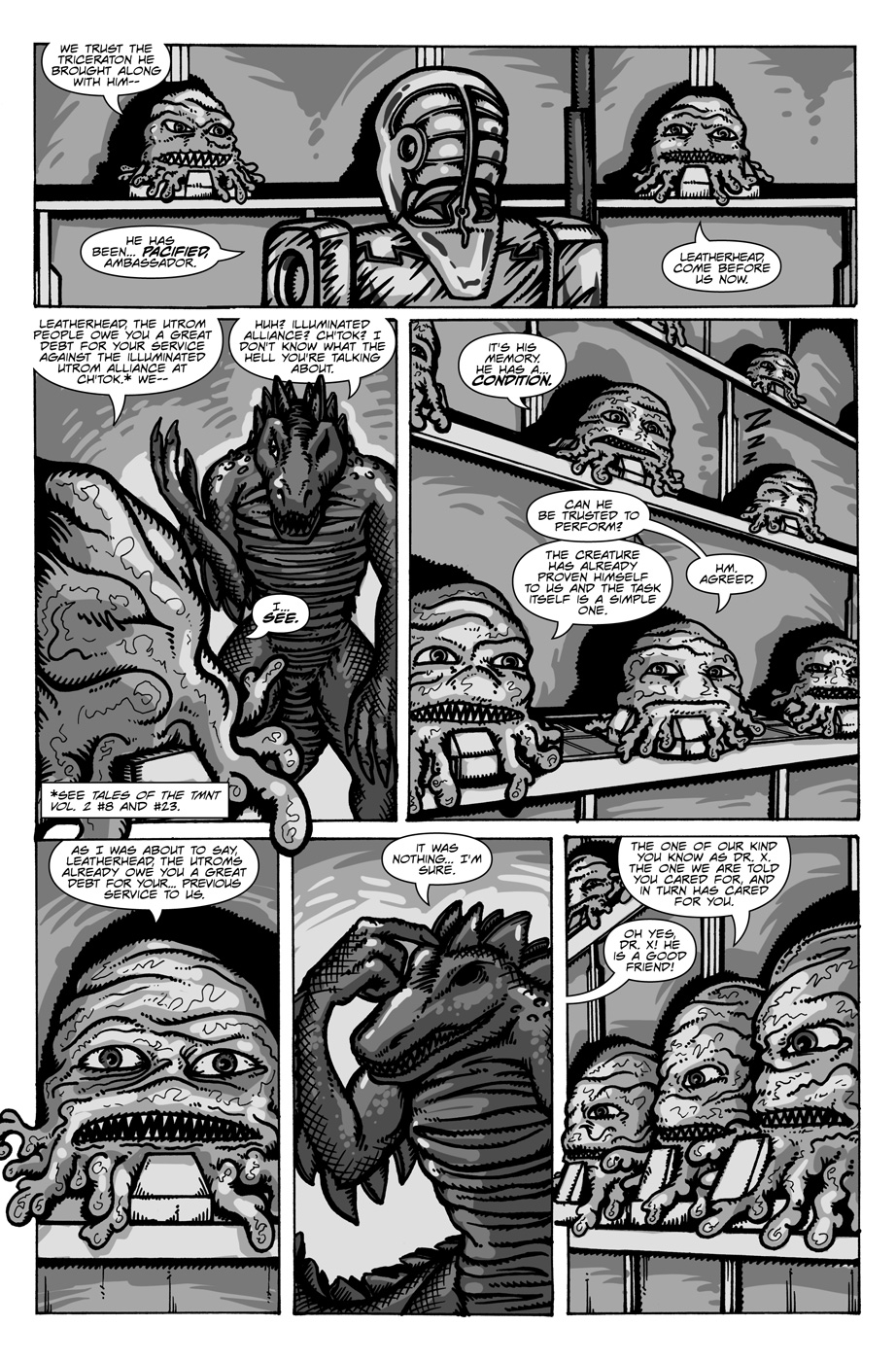 Read online Teenage Mutant Ninja Turtles (1996) comic -  Issue #24 - 29