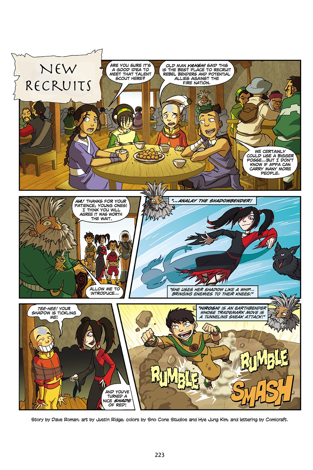 Nickelodeon Avatar: The Last Airbender - The Lost Adventures issue Full - Page 224