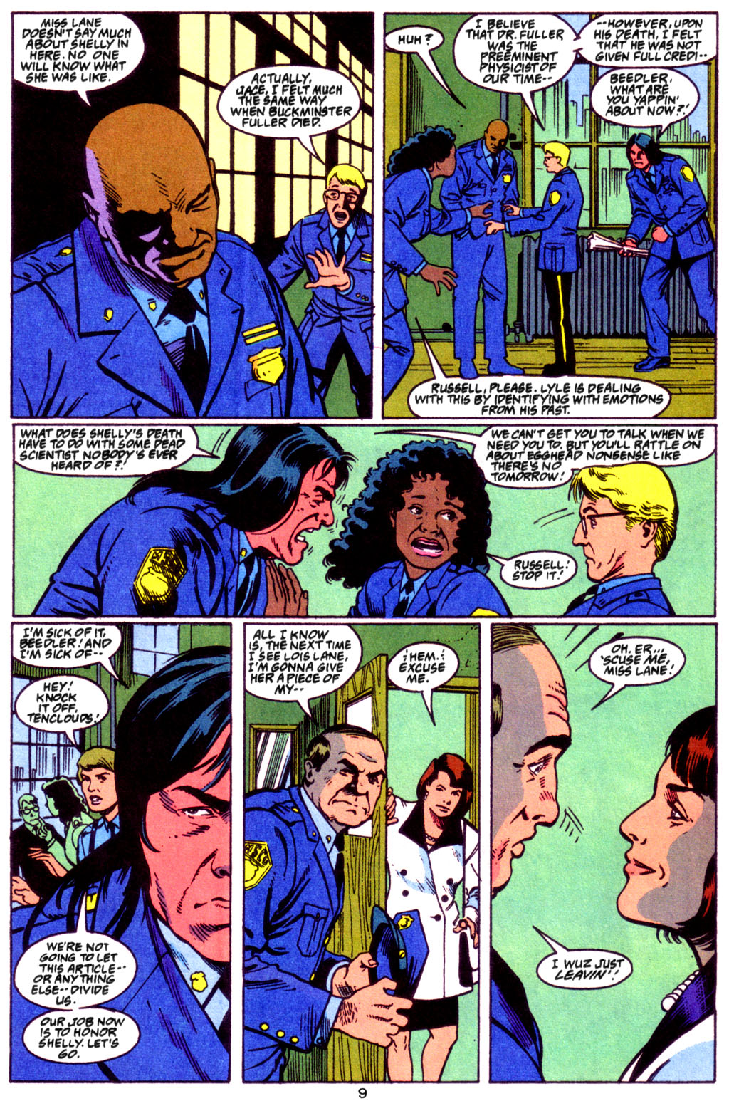 Read online Metropolis S.C.U. comic -  Issue #1 - 9